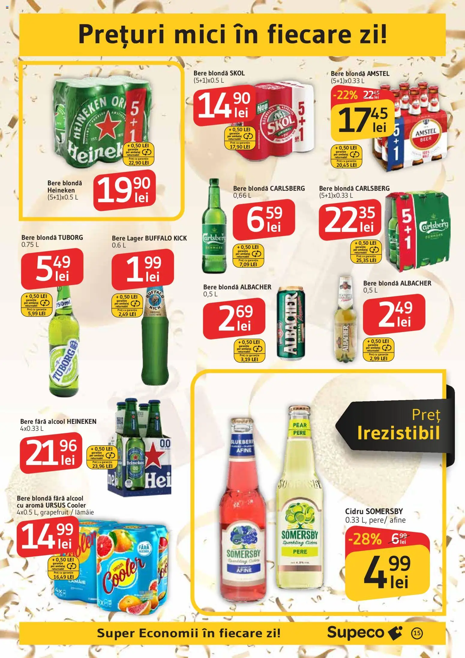 Catalog Supeco 3 - 15 Septembrie 2026 | Pagina 15 | Produse: Bere fara alcool, Cooler, Grapefruit, Lămâie