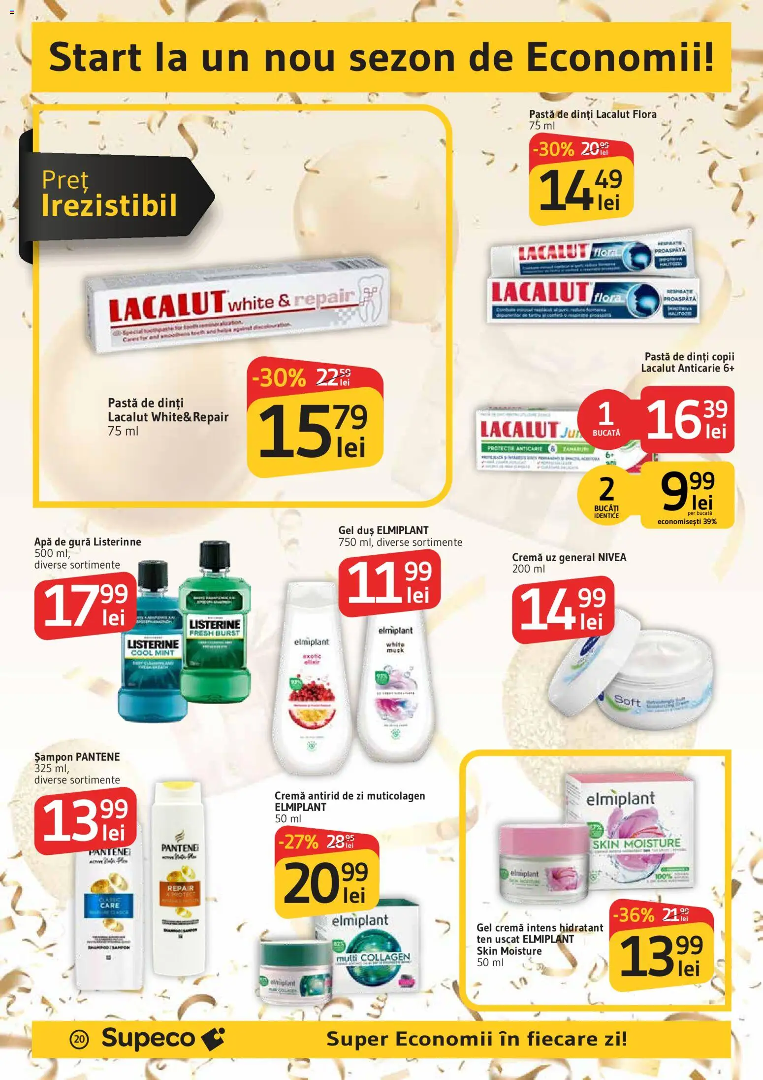 Catalog Supeco 3 - 15 Septembrie 2026 | Pagina 20 | Produse: Duș, Șampon, Pastă de dinți, Apă