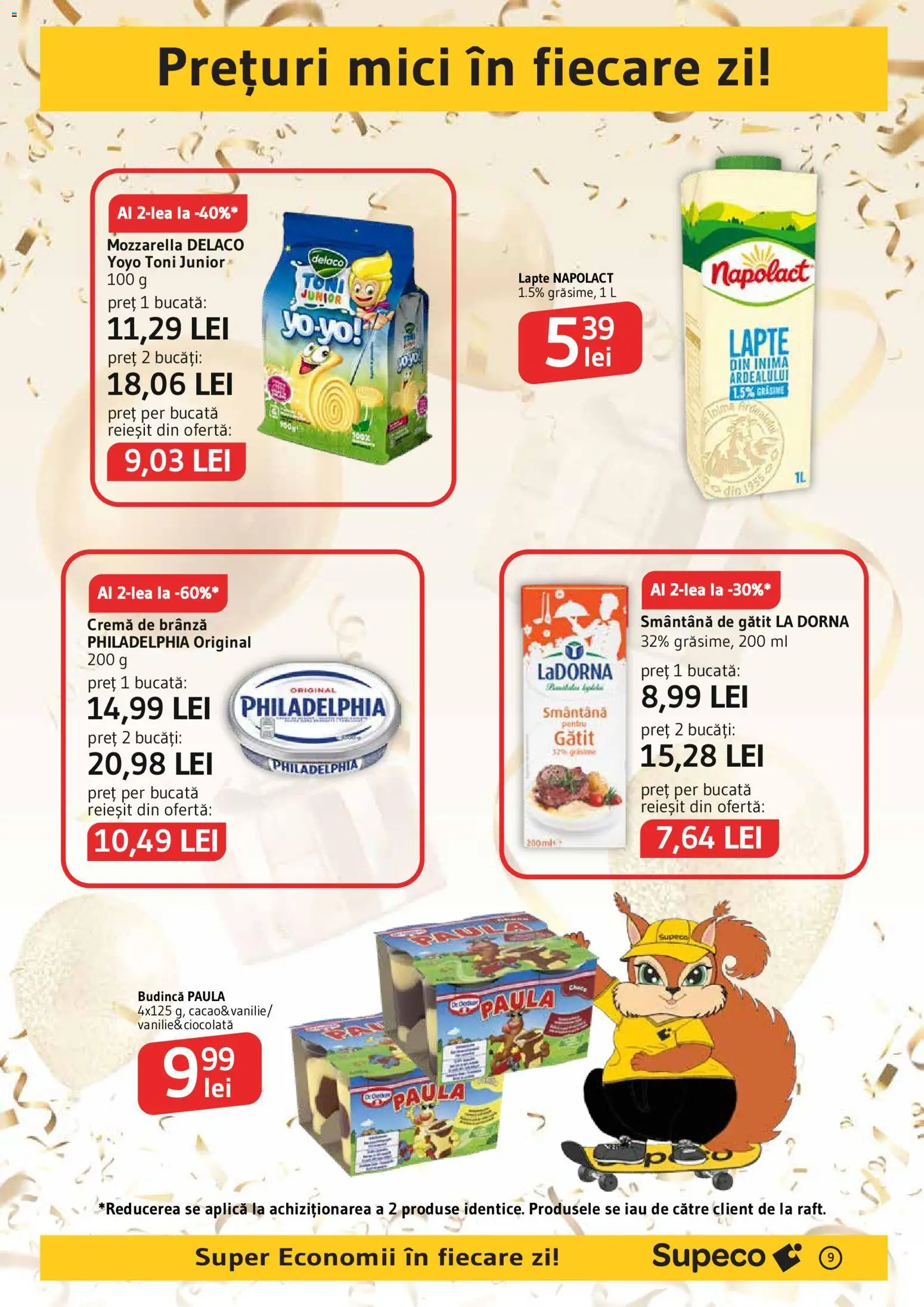 Catalog Supeco 3 - 15 Septembrie 2026 | Pagina 9 | Produse: Delaco, Mici, Mozzarella, Cremă