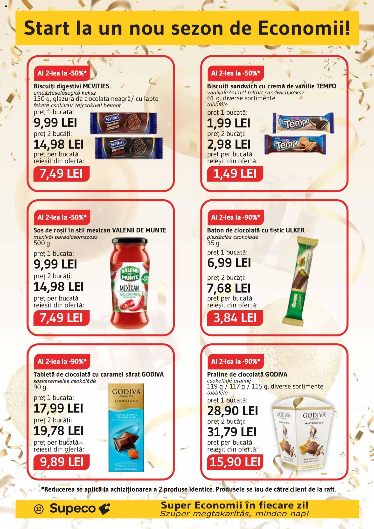 Catalog Supeco 3 - 15 Septembrie 2026 | Pagina 12 | Produse: Tabletă, Baton de ciocolata, Sos de roșii, Ciocolată