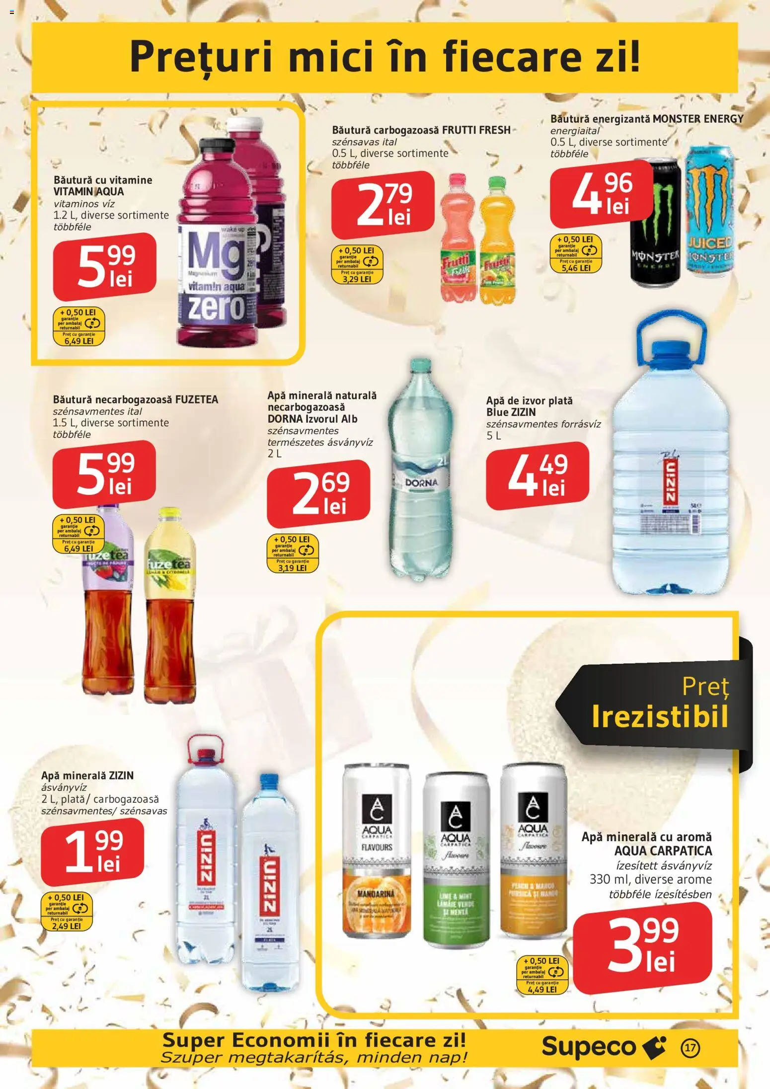 Catalog Supeco 3 - 15 Septembrie 2026 | Pagina 17 | Produse: Apa minerala, Apa de izvor plata, Mici, Apă