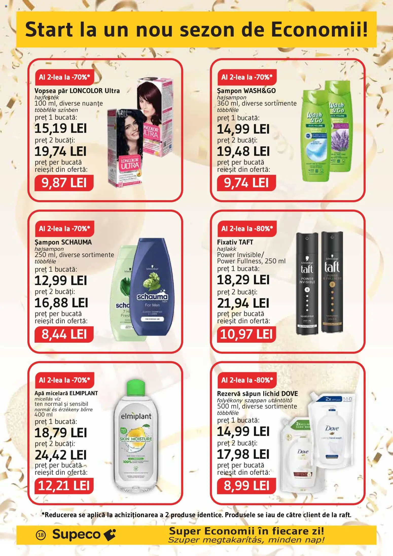 Catalog Supeco 3 - 15 Septembrie 2026 | Pagina 18 | Produse: Aplică, Vopsea, Apă micelară, Rezervă săpun