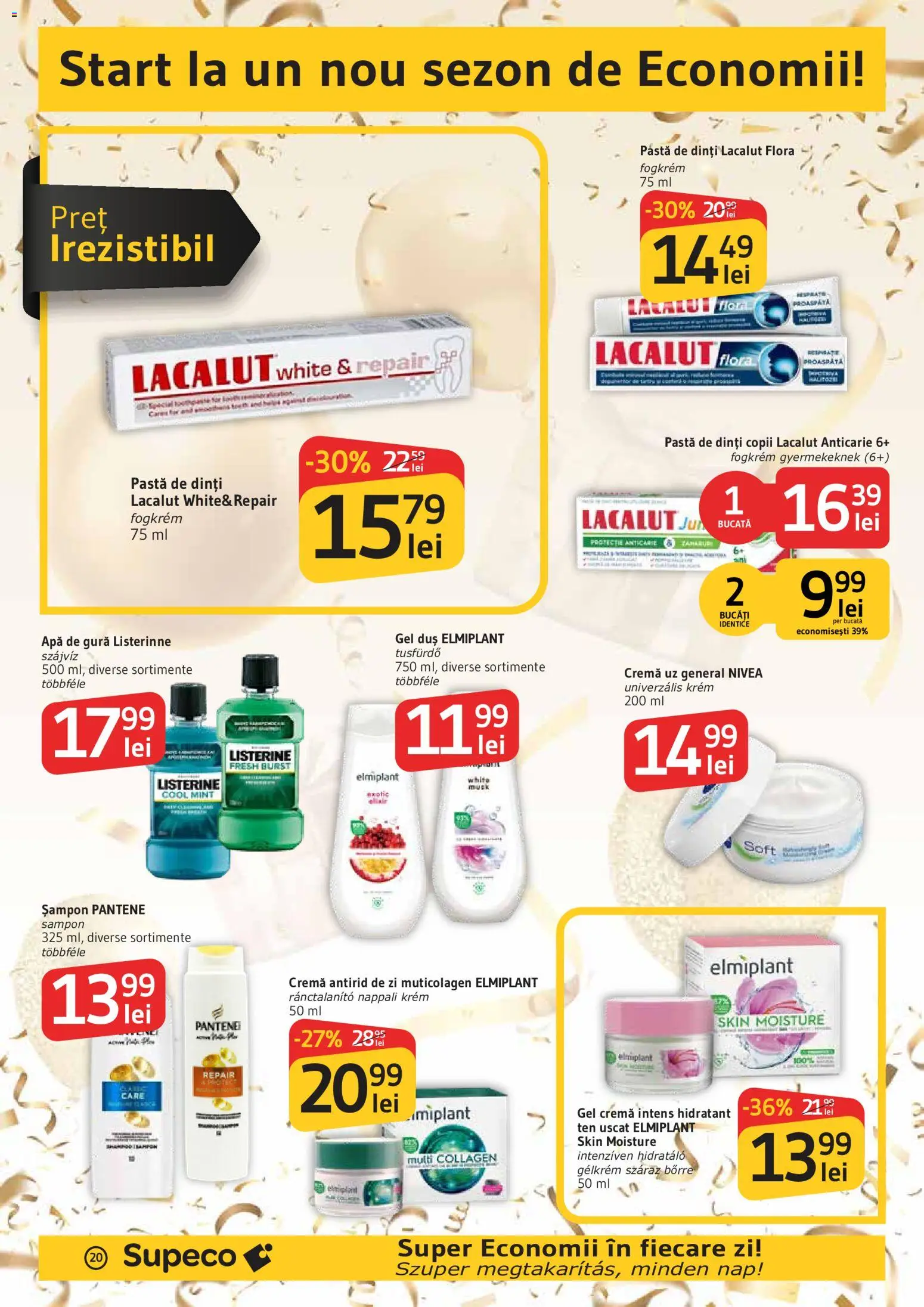 Catalog Supeco 3 - 15 Septembrie 2026 | Pagina 20 | Produse: Nivea, Pastă de dinți, Apă de gură, Apă