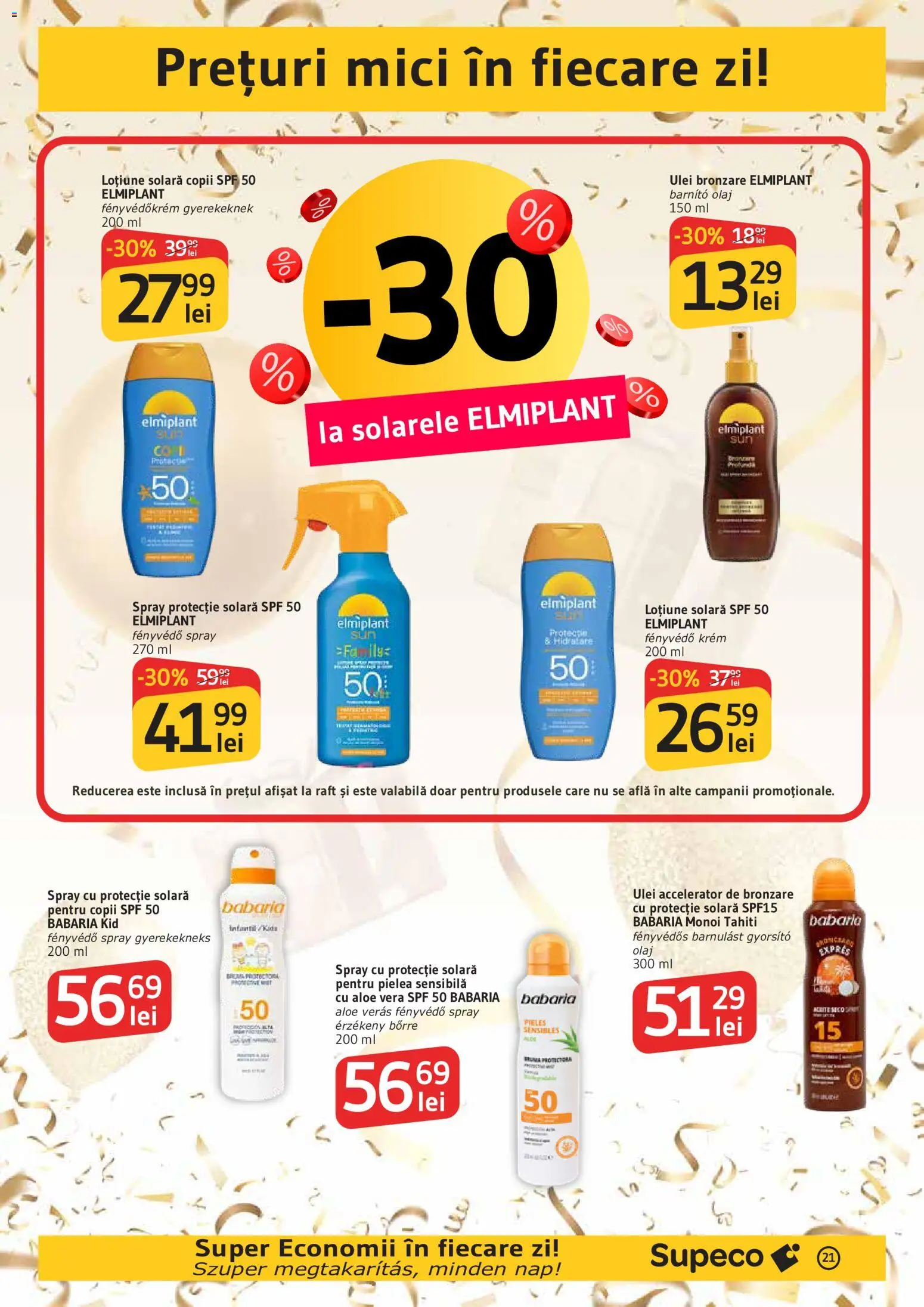 Catalog Supeco 3 - 15 Septembrie 2026 | Pagina 21 | Produse: Aloe vera, Raft, Ulei, Protecție solară