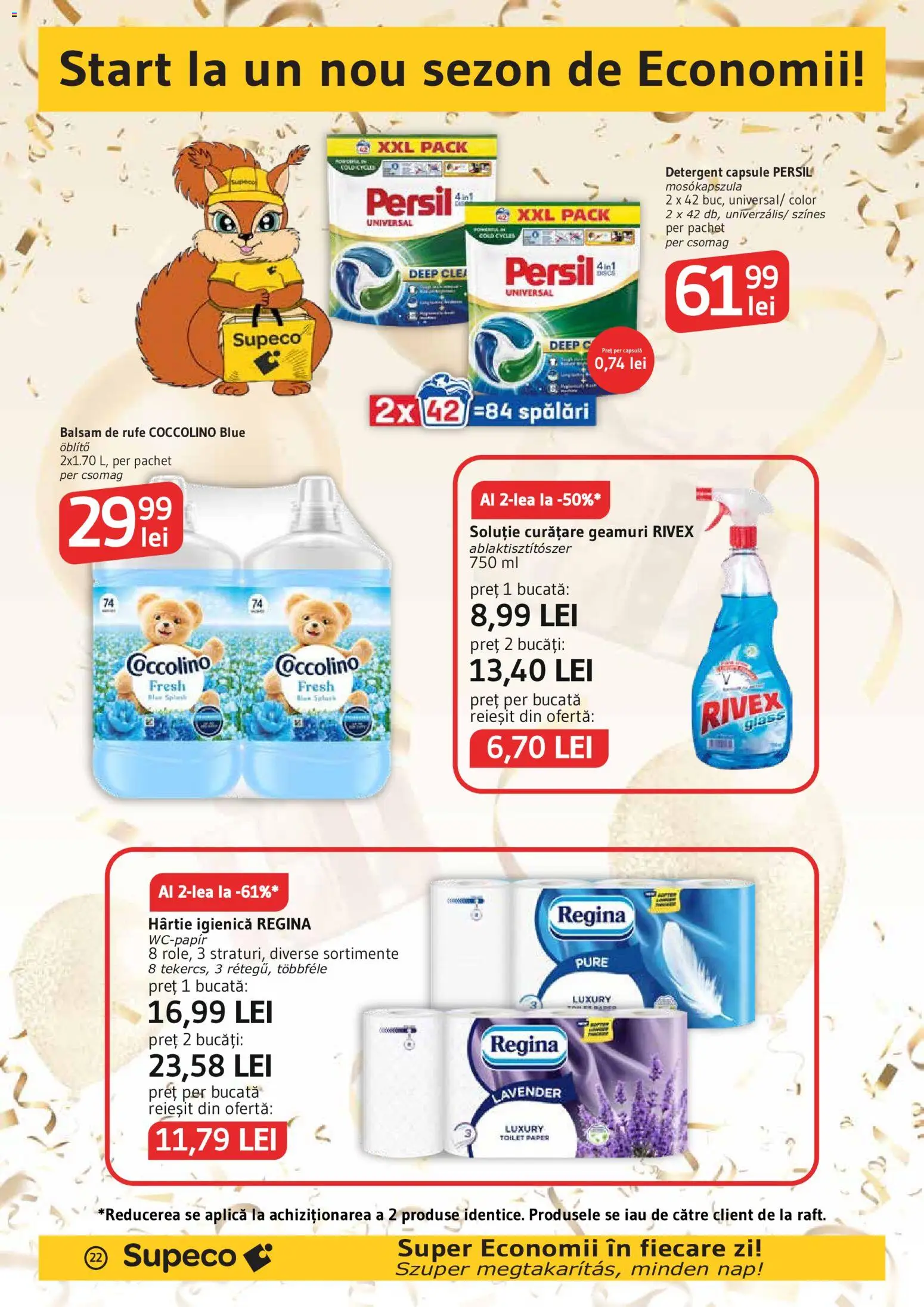 Catalog Supeco 3 - 15 Septembrie 2026 | Pagina 22 | Produse: Aplică, Detergent Capsule, Detergent, Balsam de rufe