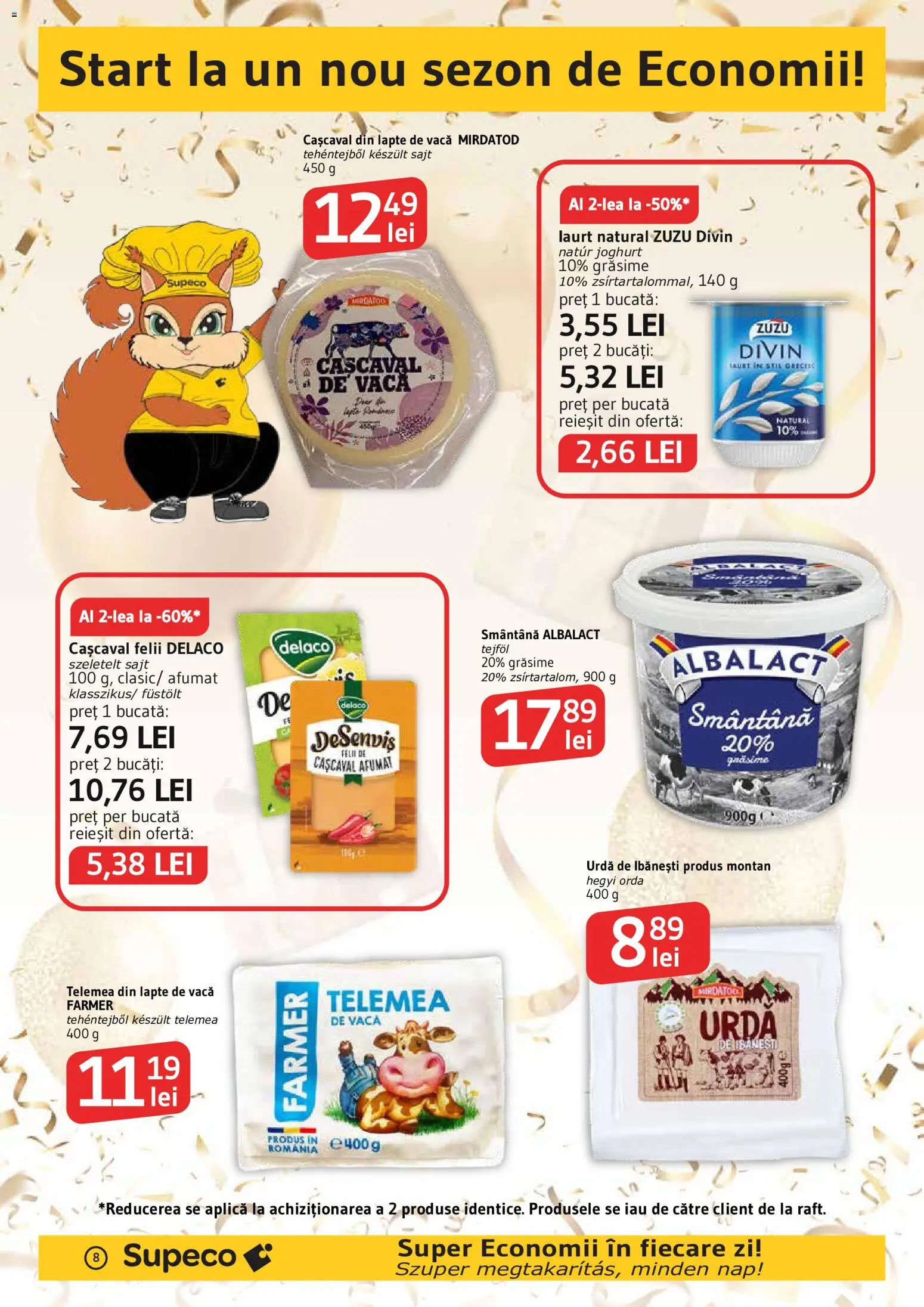 Catalog Supeco 3 - 15 Septembrie 2026 | Pagina 8 | Produse: Delaco, Aplică, Zuzu, Cașcaval