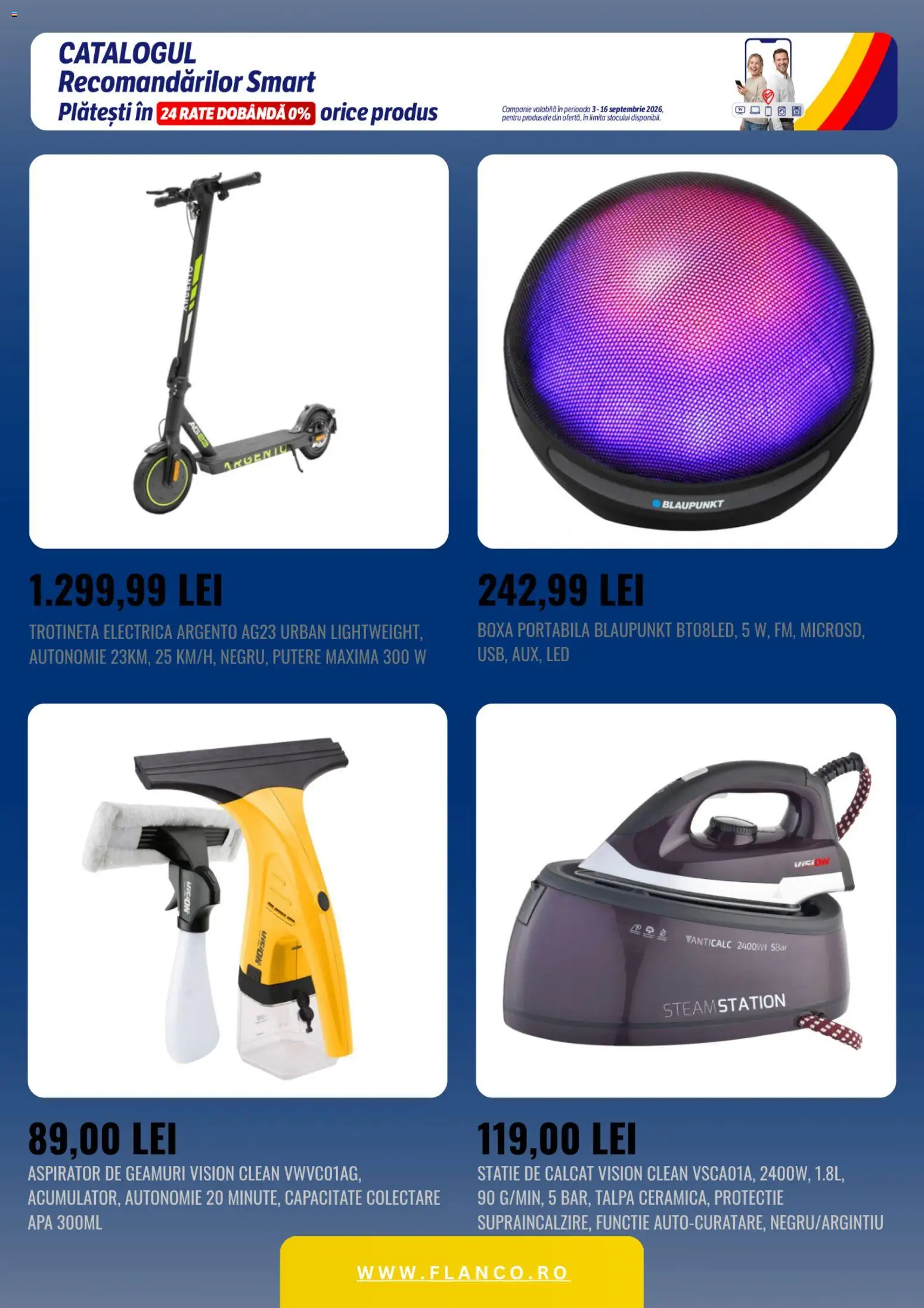 Catalog Flanco 3 - 15 Septembrie 2026 | Pagina 5 | Produse: Clean, Aspirator, LED, Statie de calcat
