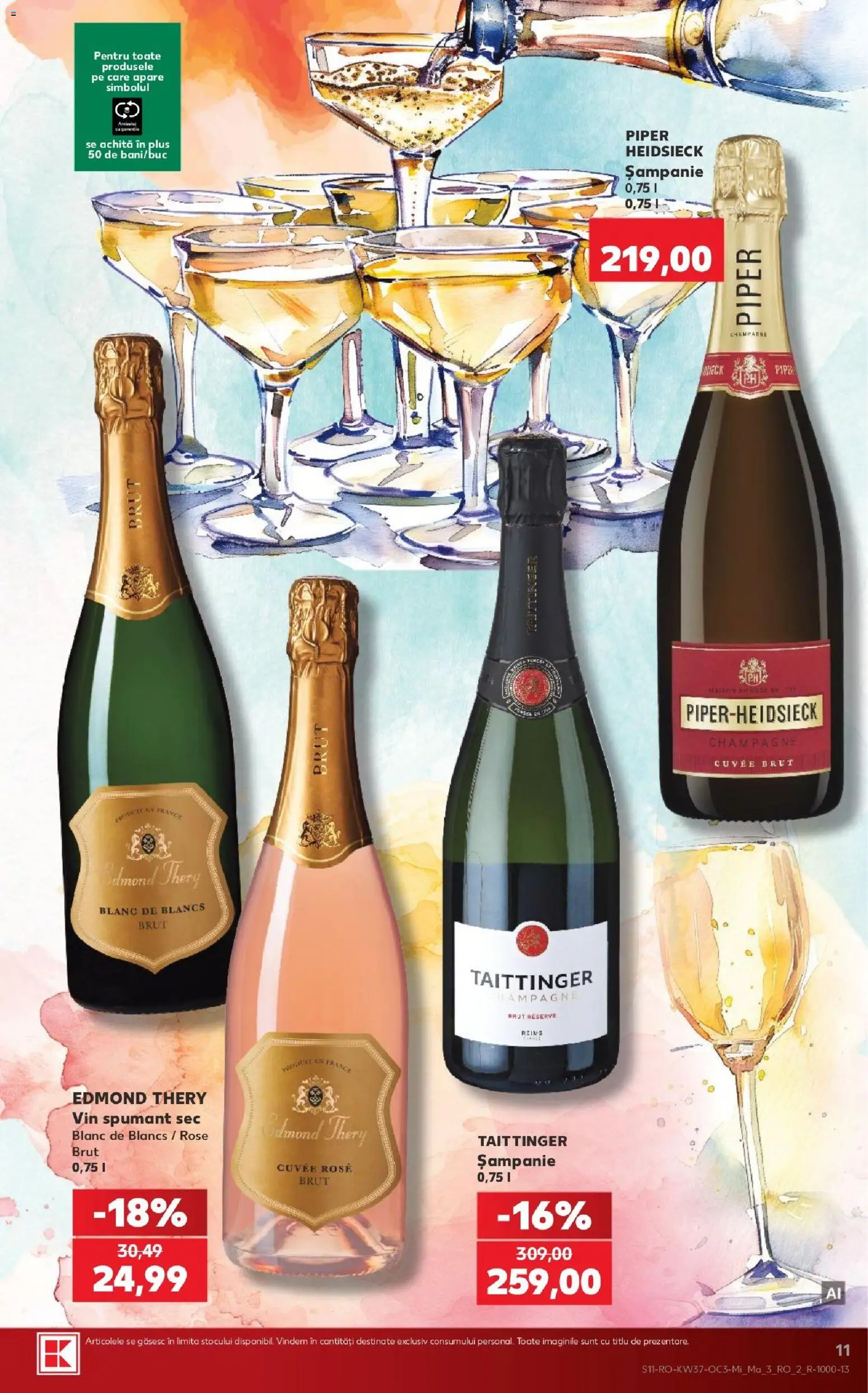 Catalog Kaufland 9 - 14 Septembrie 2026 | Pagina 11 | Produse: Vin spumant, Vin, Piper, Plus