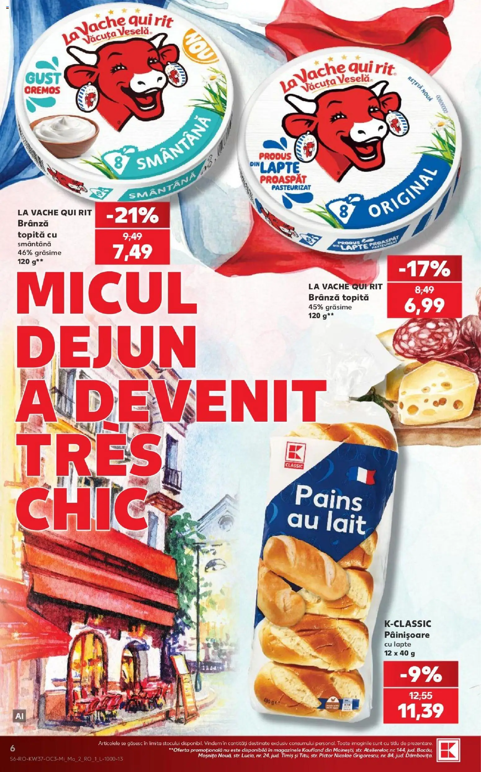Catalog Kaufland 9 - 14 Septembrie 2026 | Pagina 6 | Produse: Lapte, Brânză, Smântână