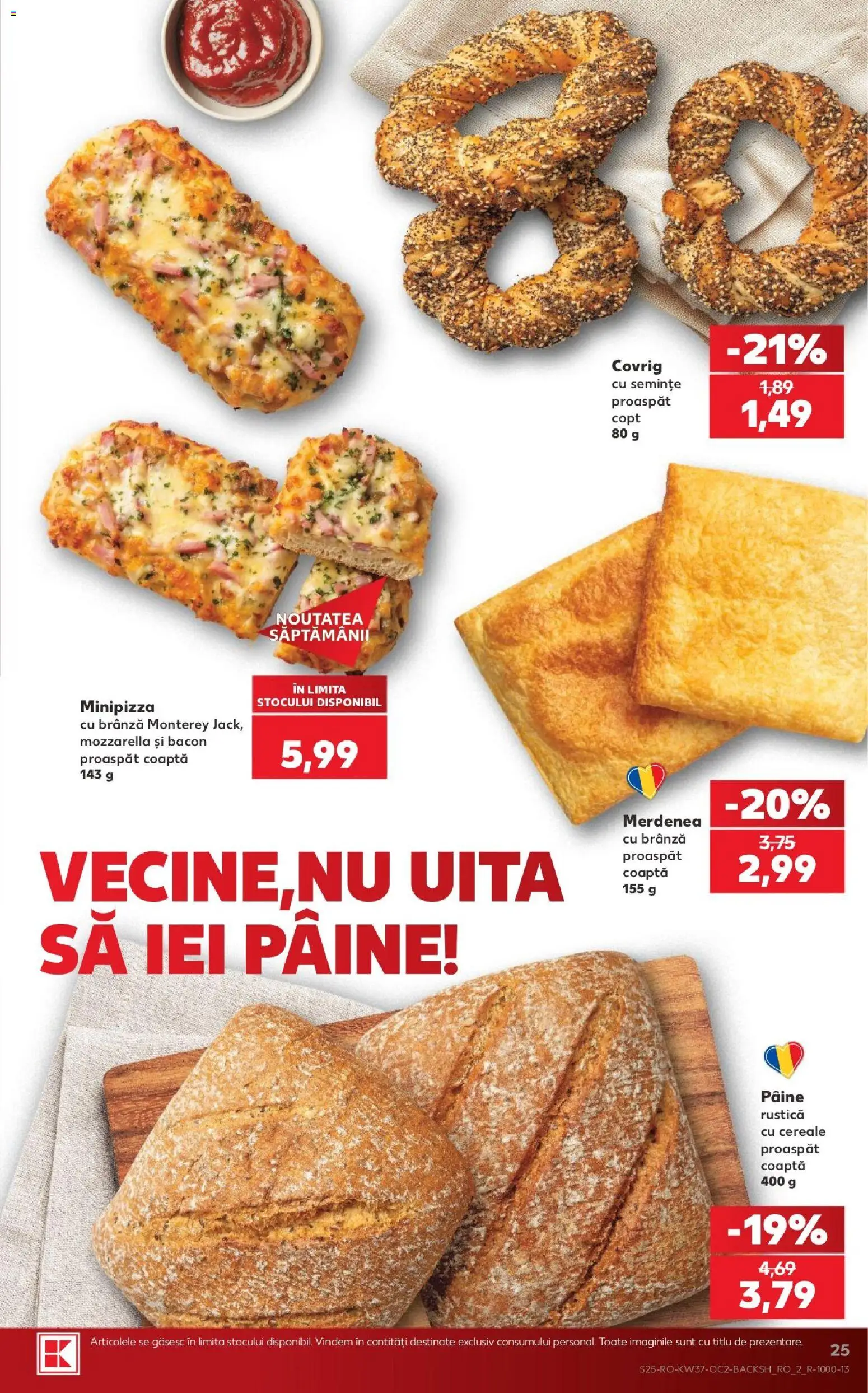 Catalog Kaufland 9 - 14 Septembrie 2026 | Pagina 25 | Produse: Bacon, Semințe, Brânză, Cereale
