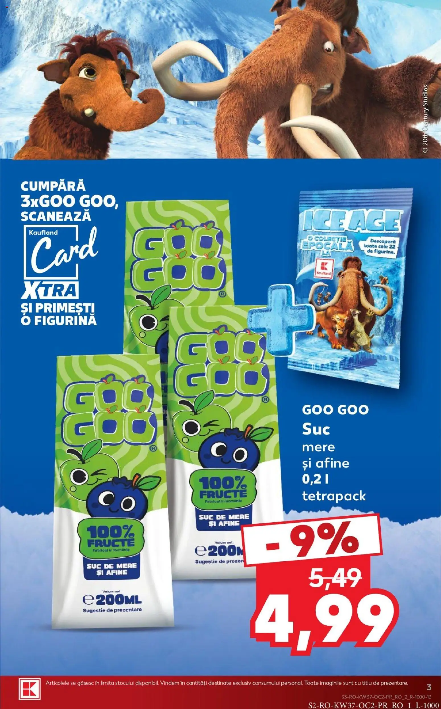 Catalog Kaufland 9 - 14 Septembrie 2026 | Pagina 3 | Produse: Afine, Suc, Mere, Fructe