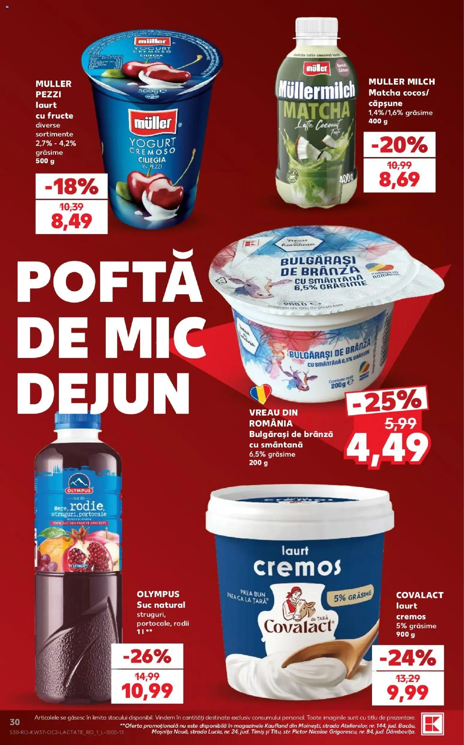 Catalog Kaufland 9 - 14 Septembrie 2026 | Pagina 30 | Produse: Brânză, Suc, Portocale, Fructe