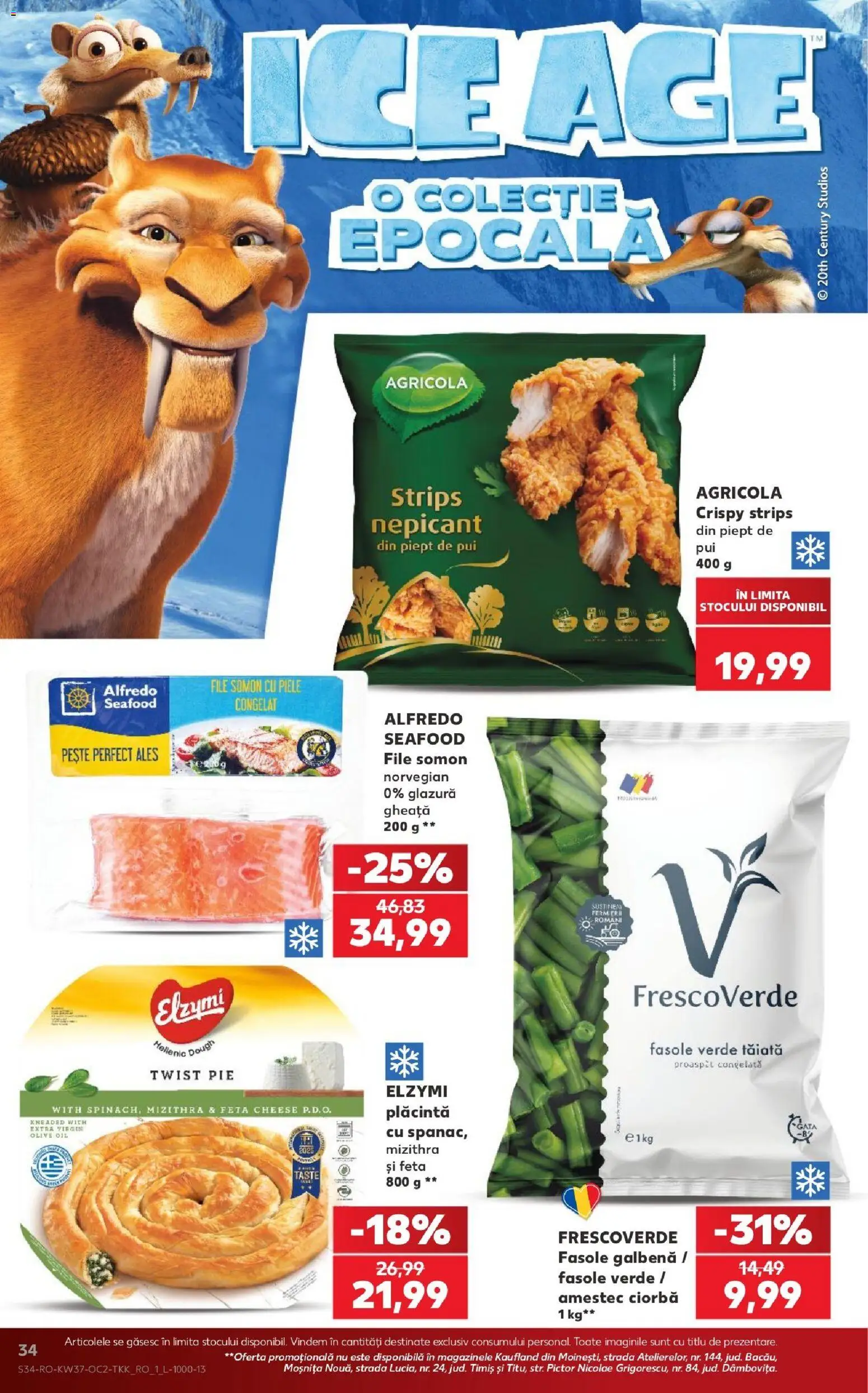 Catalog Kaufland 9 - 14 Septembrie 2026 | Pagina 34 | Produse: Pui, Somon, Pește, Fasole verde