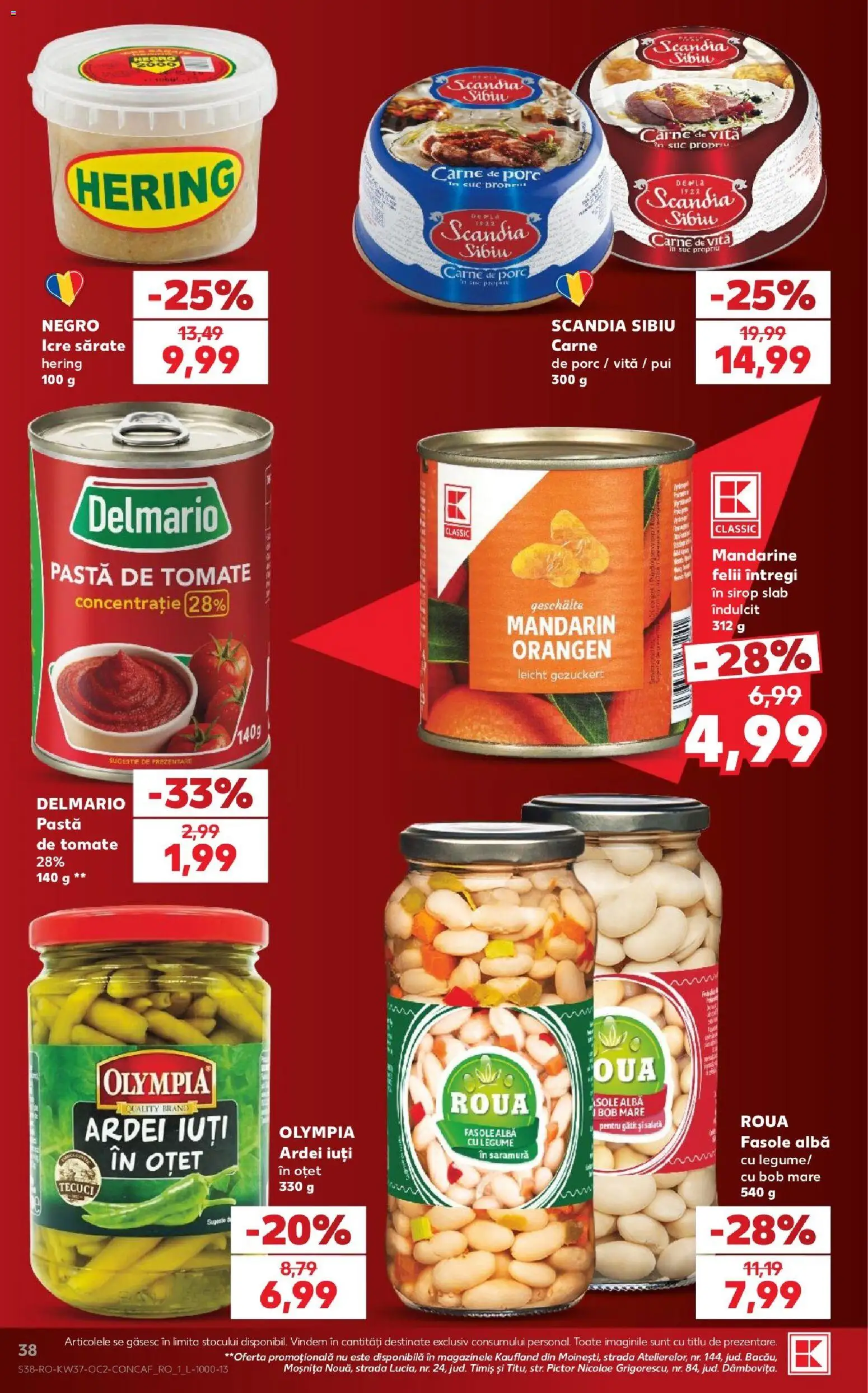 Catalog Kaufland 9 - 14 Septembrie 2026 | Pagina 38 | Produse: Pui, Ardei, Carne De Porc, Salată