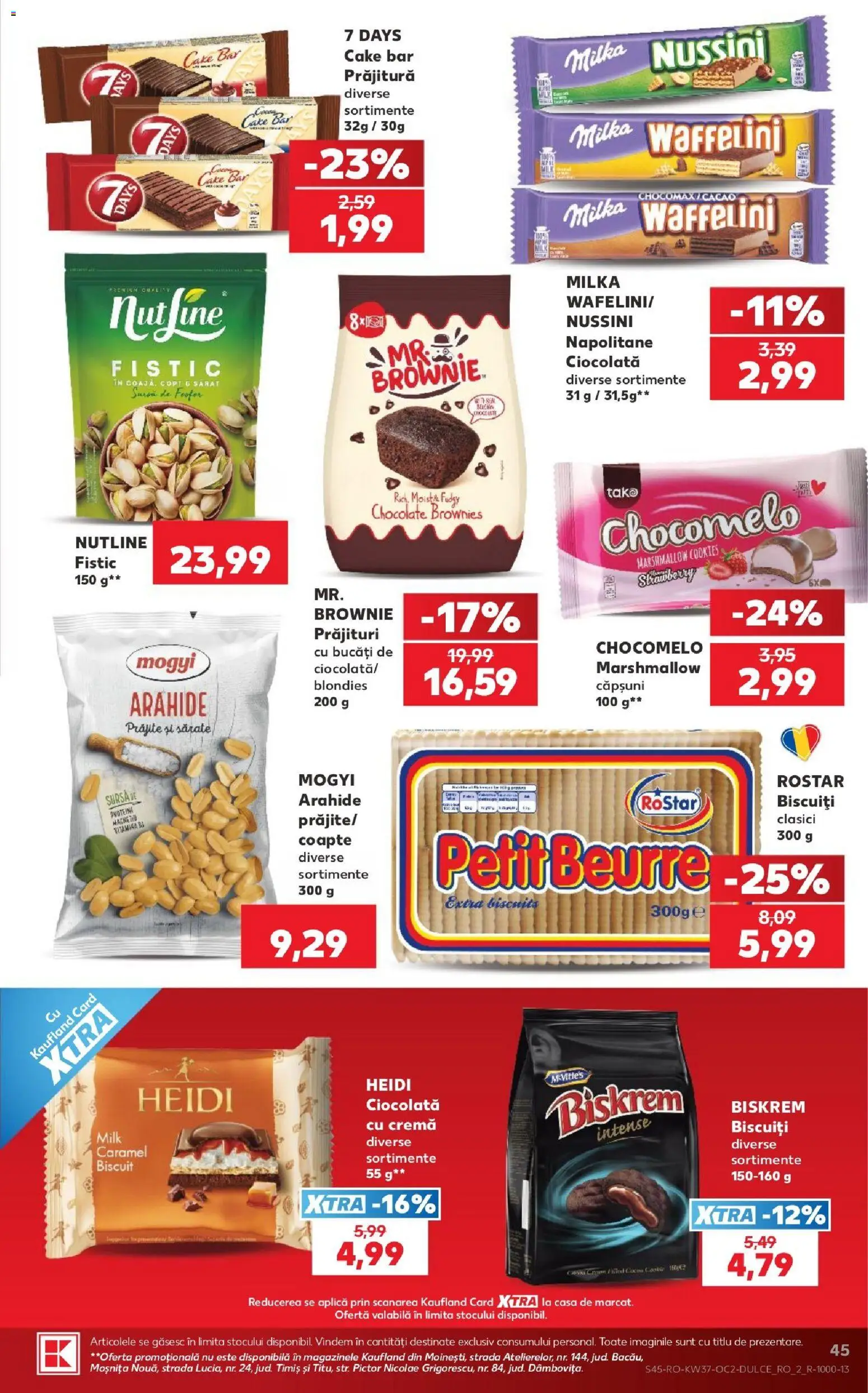 Catalog Kaufland 9 - 14 Septembrie 2026 | Pagina 45 | Produse: Aplică, Cremă, Ciocolată, Biscuiți