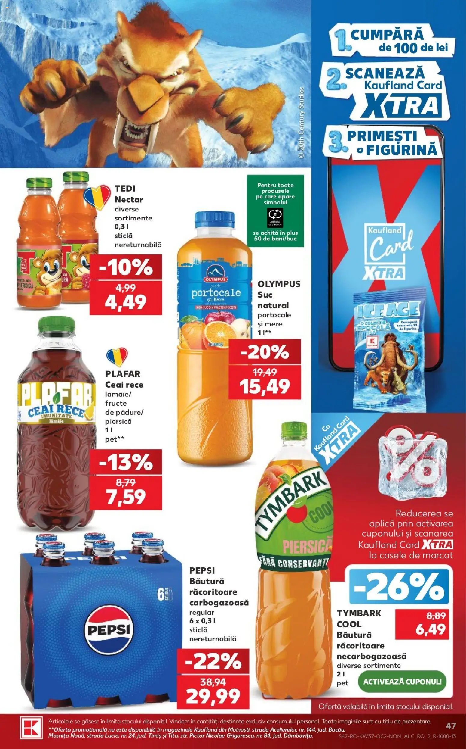 Catalog Kaufland 9 - 14 Septembrie 2026 | Pagina 47 | Produse: Piersică, Portocale, Ceai, Plus