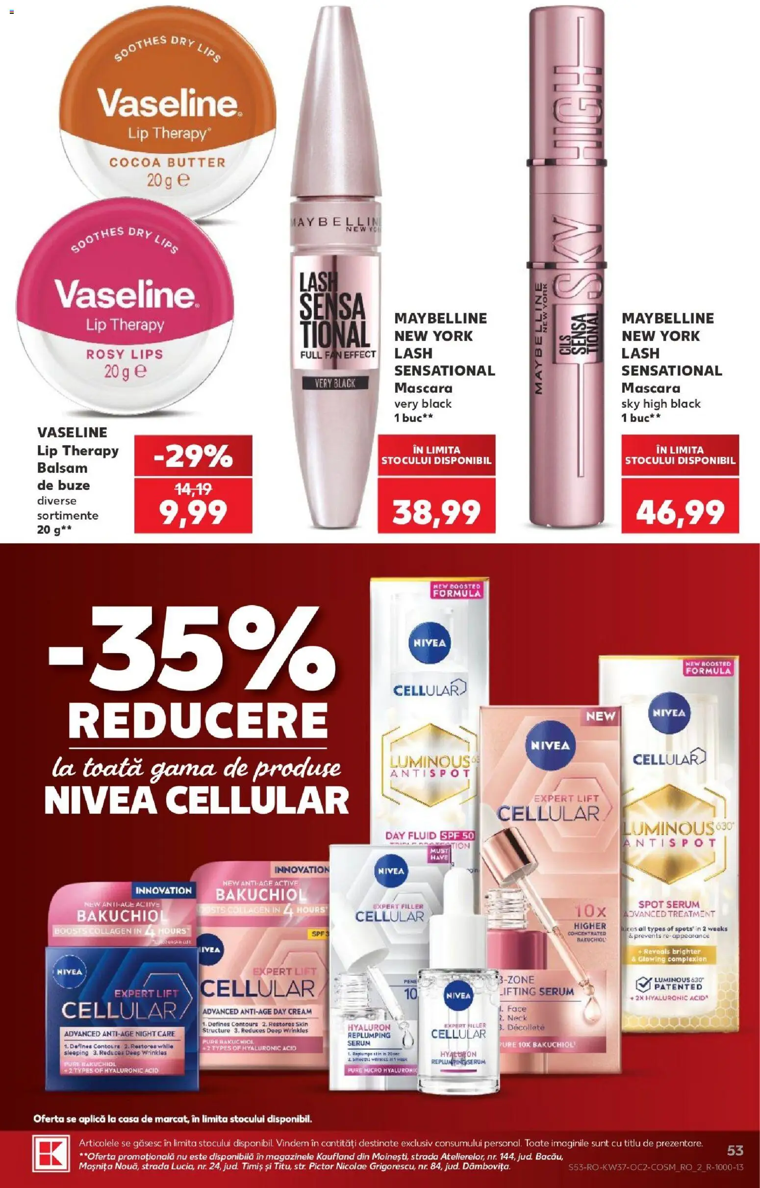 Catalog Kaufland 9 - 14 Septembrie 2026 | Pagina 53 | Produse: Serum, Aplică, Mascara, Balsam