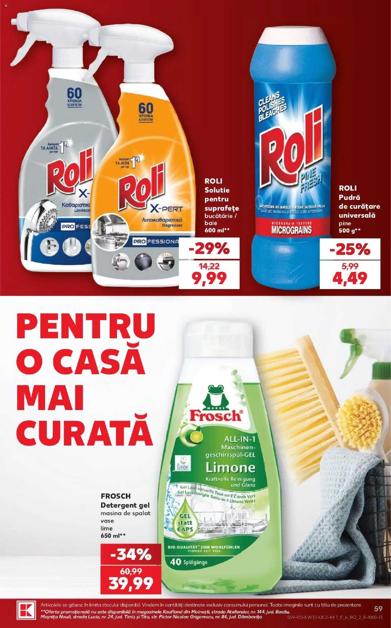 Catalog Kaufland 9 - 14 Septembrie 2026 | Pagina 59 | Produse: Lime, Mașină De Spălat, Pudră, Detergent