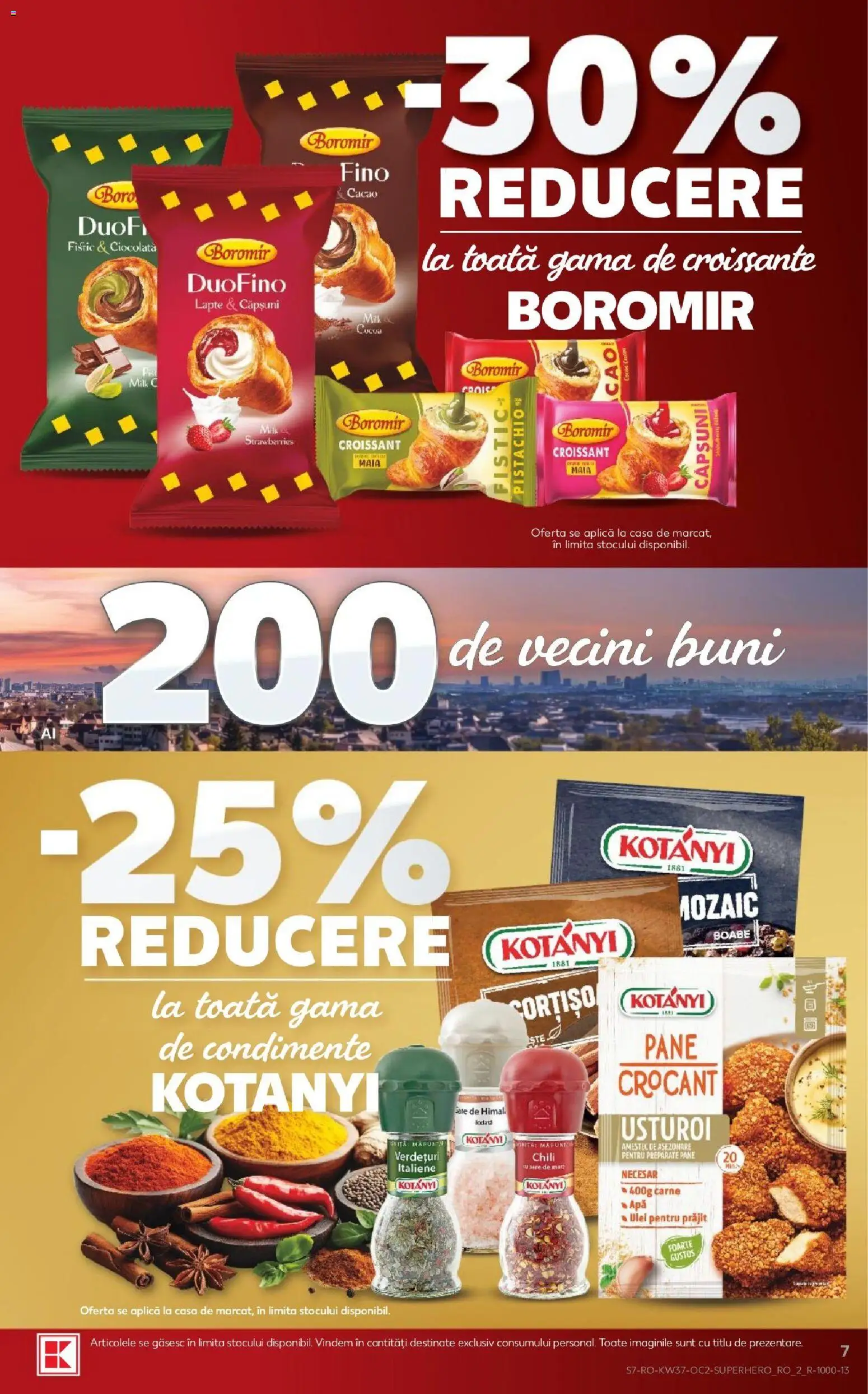 Catalog Kaufland 9 - 14 Septembrie 2026 | Pagina 7 | Produse: Croissant, Ciocolată, Cacao, Condimente