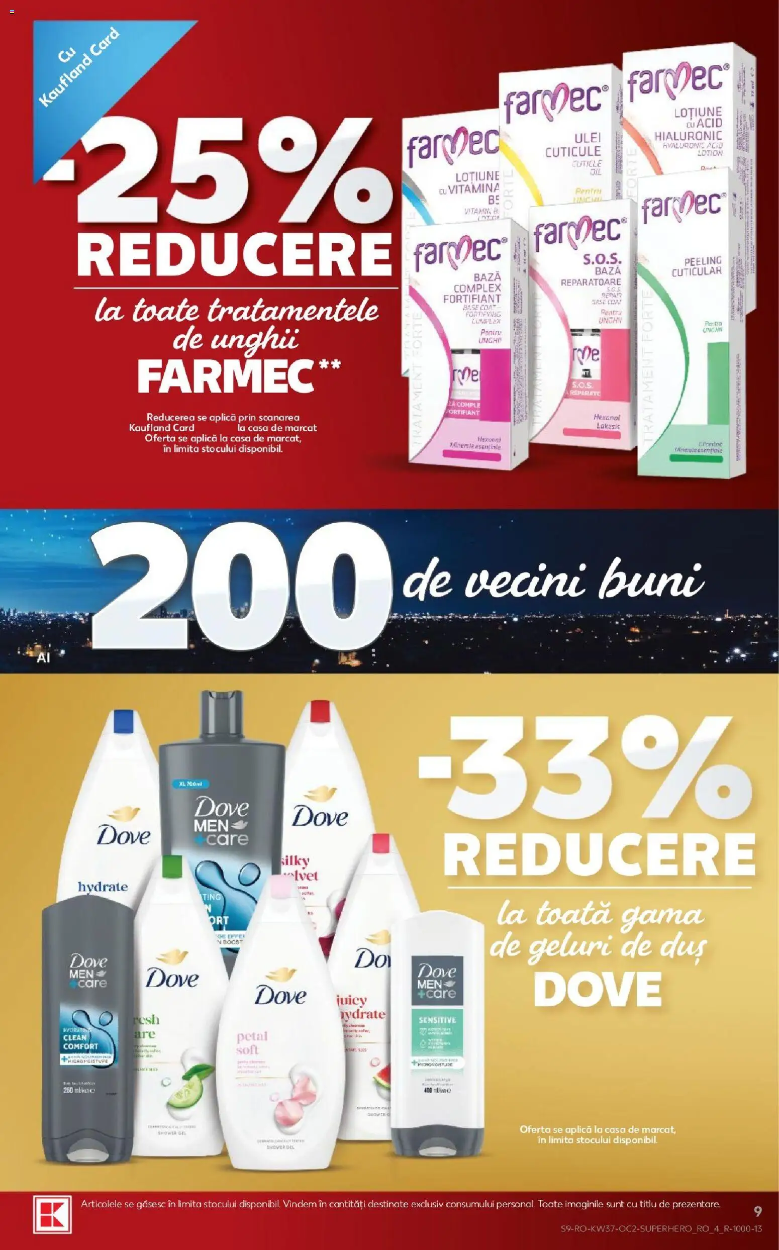 Catalog Kaufland 9 - 14 Septembrie 2026 | Pagina 9 | Produse: Clean, Aplică, Peeling, Ulei