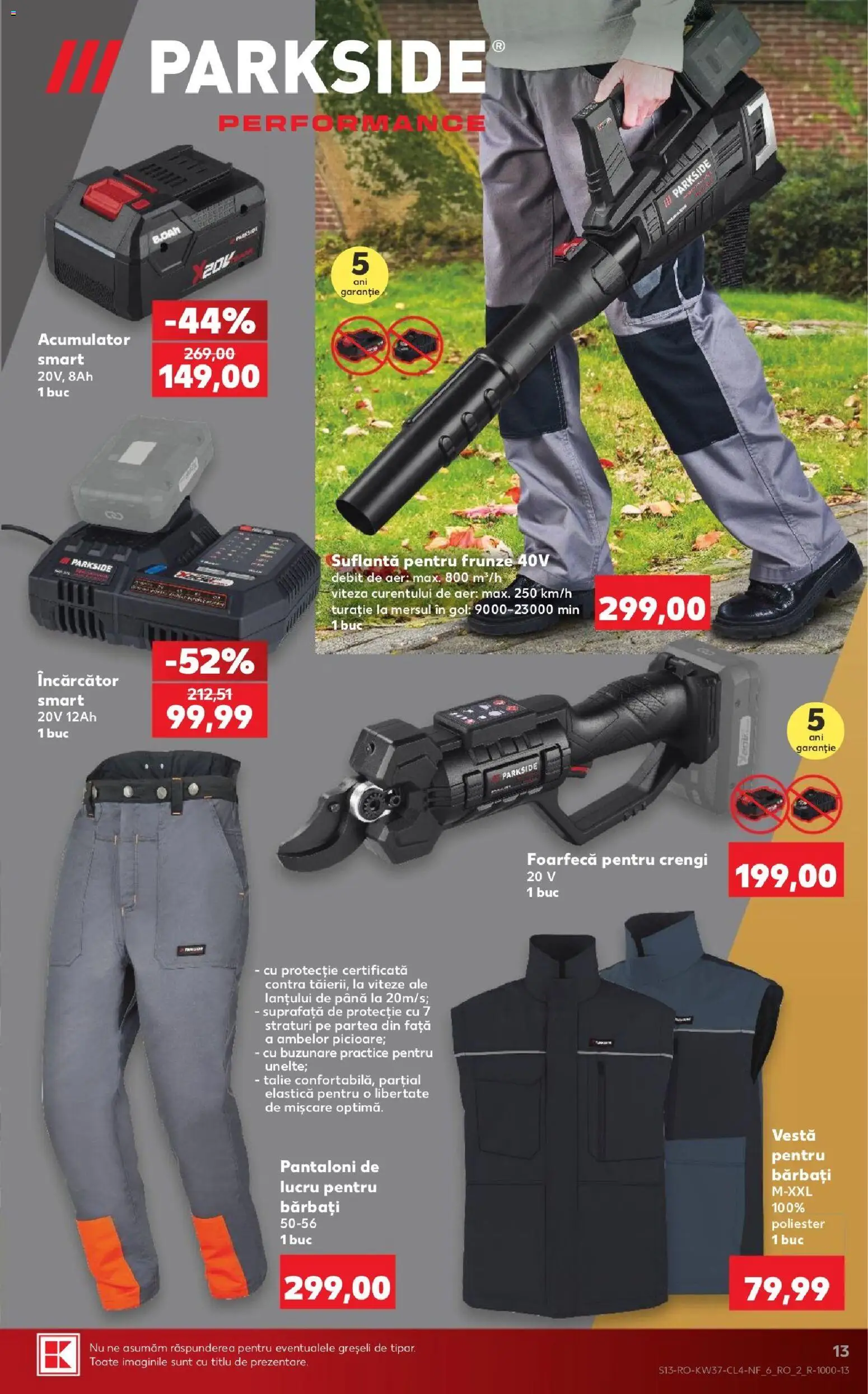 Catalog Kaufland 9 - 14 Septembrie 2026 | Pagina 13 | Produse: Încărcător, Suflantă, Buzunare, Pantaloni