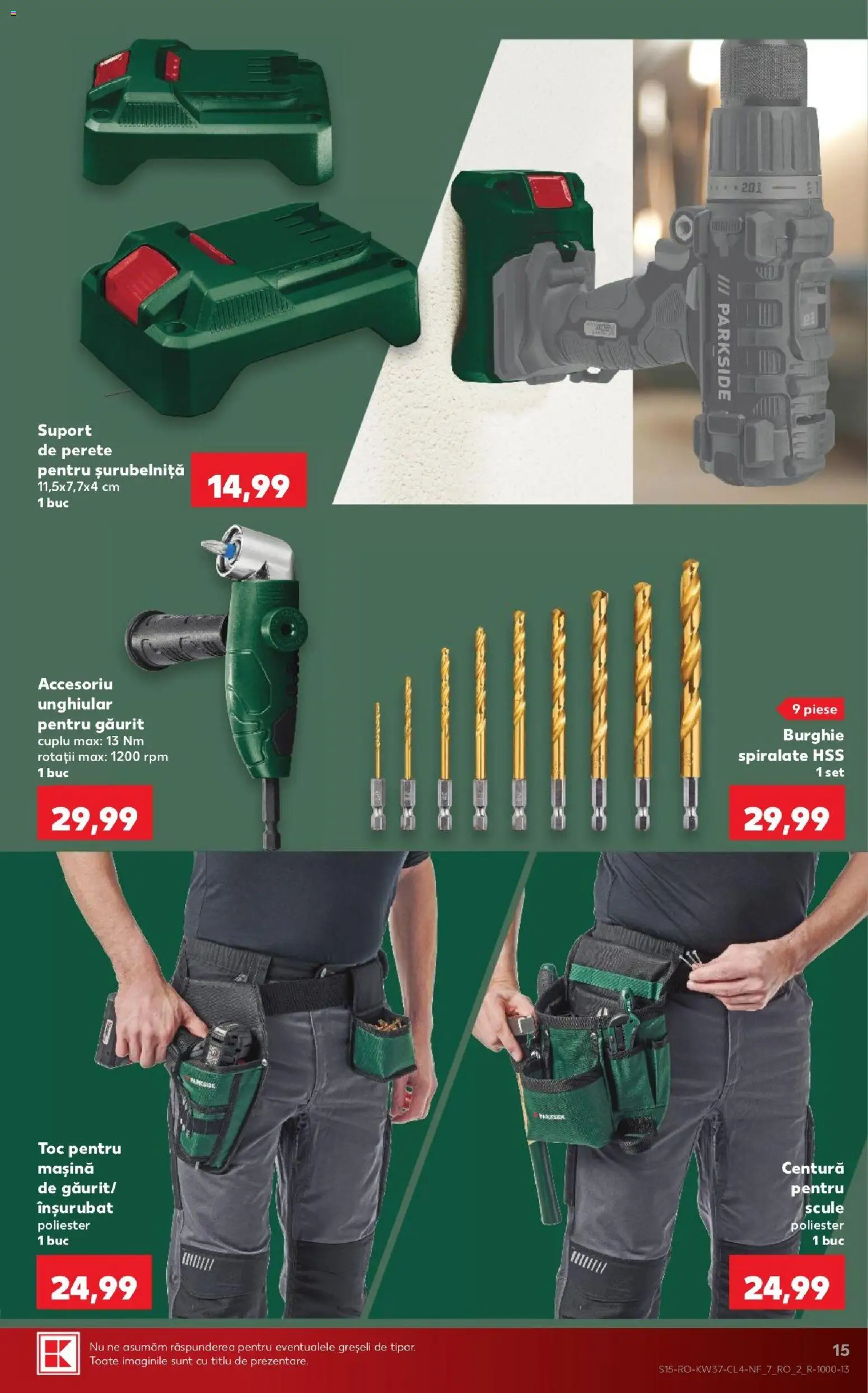 Catalog Kaufland 9 - 14 Septembrie 2026 | Pagina 15 | Produse: Parkside, Suport