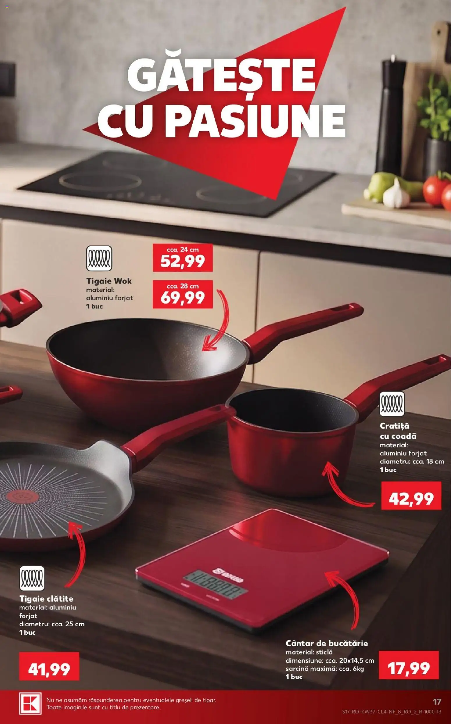 Catalog Kaufland 9 - 14 Septembrie 2026 | Pagina 17 | Produse: Tigaie, Cratiță, Bucătărie, Clătite