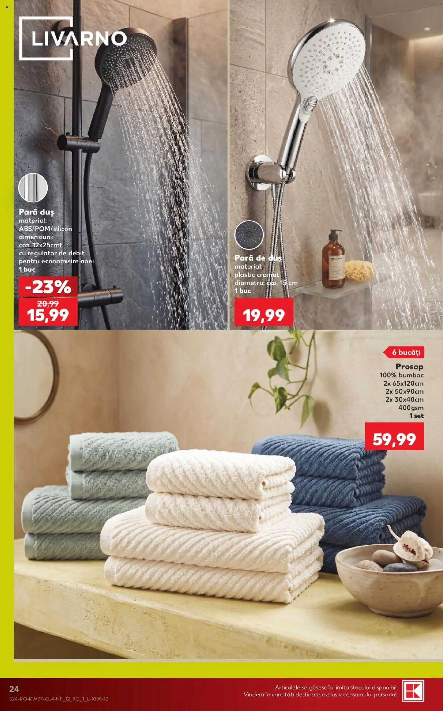 Catalog Kaufland 9 - 14 Septembrie 2026 | Pagina 24 | Produse: Pară, Duș