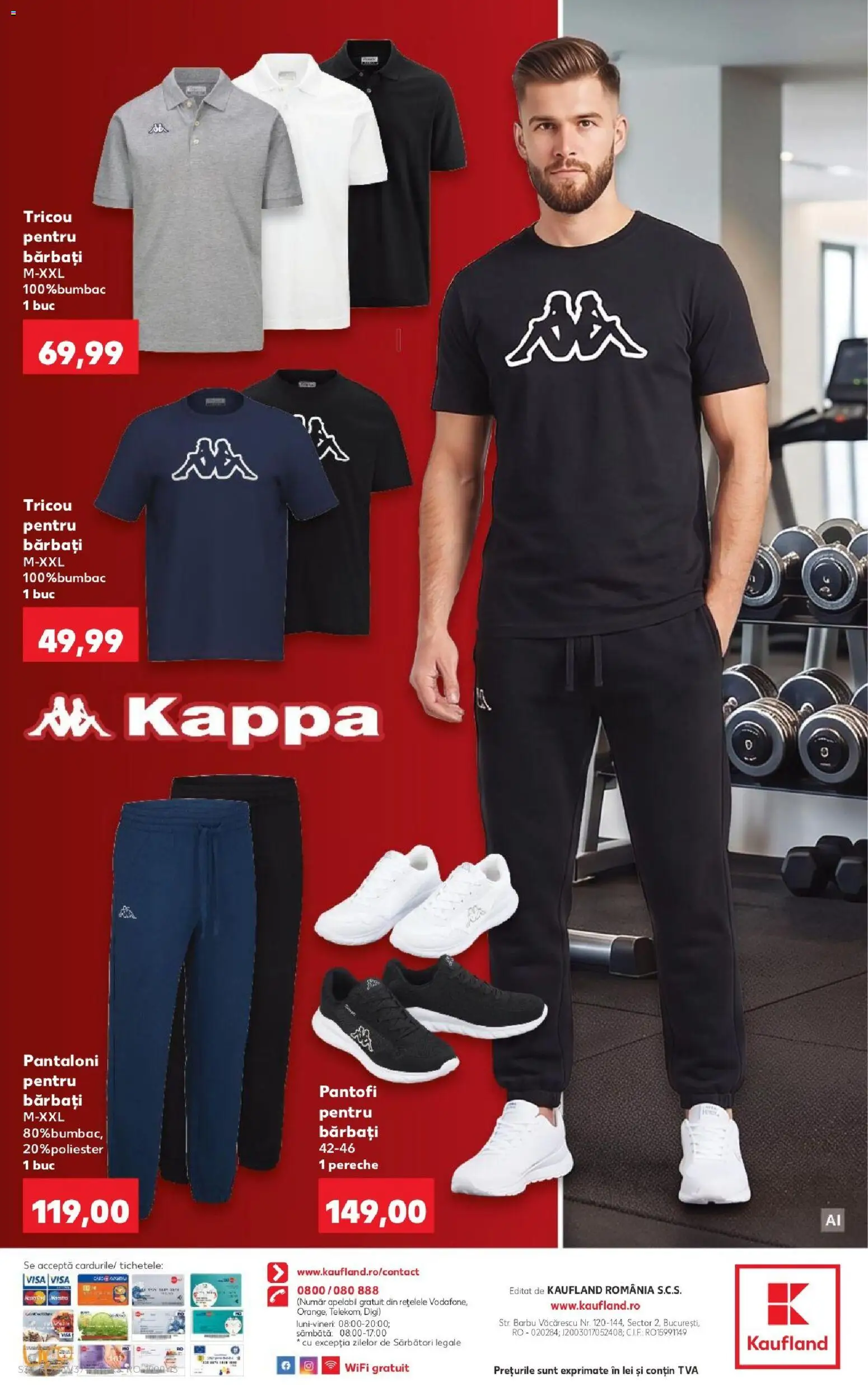 Catalog Kaufland 9 - 14 Septembrie 2026 | Pagina 34 | Produse: Pantofi, Tricou pentru barbati, Tricou, Pantaloni