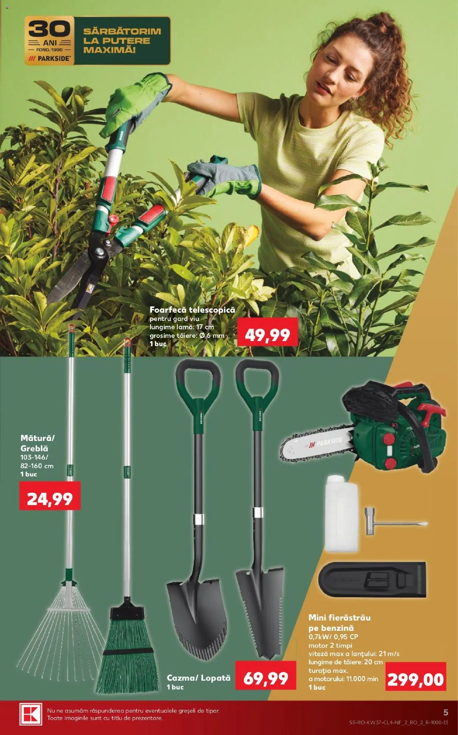 Catalog Kaufland 9 - 14 Septembrie 2026 | Pagina 5 | Produse: Parkside