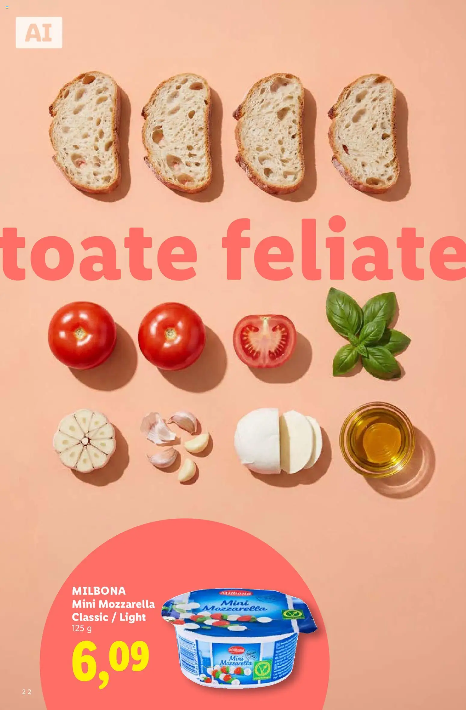 Catalog LIDL 7 2026 - 6 Septembrie 2028 | Pagina 22 | Produse: Mozzarella