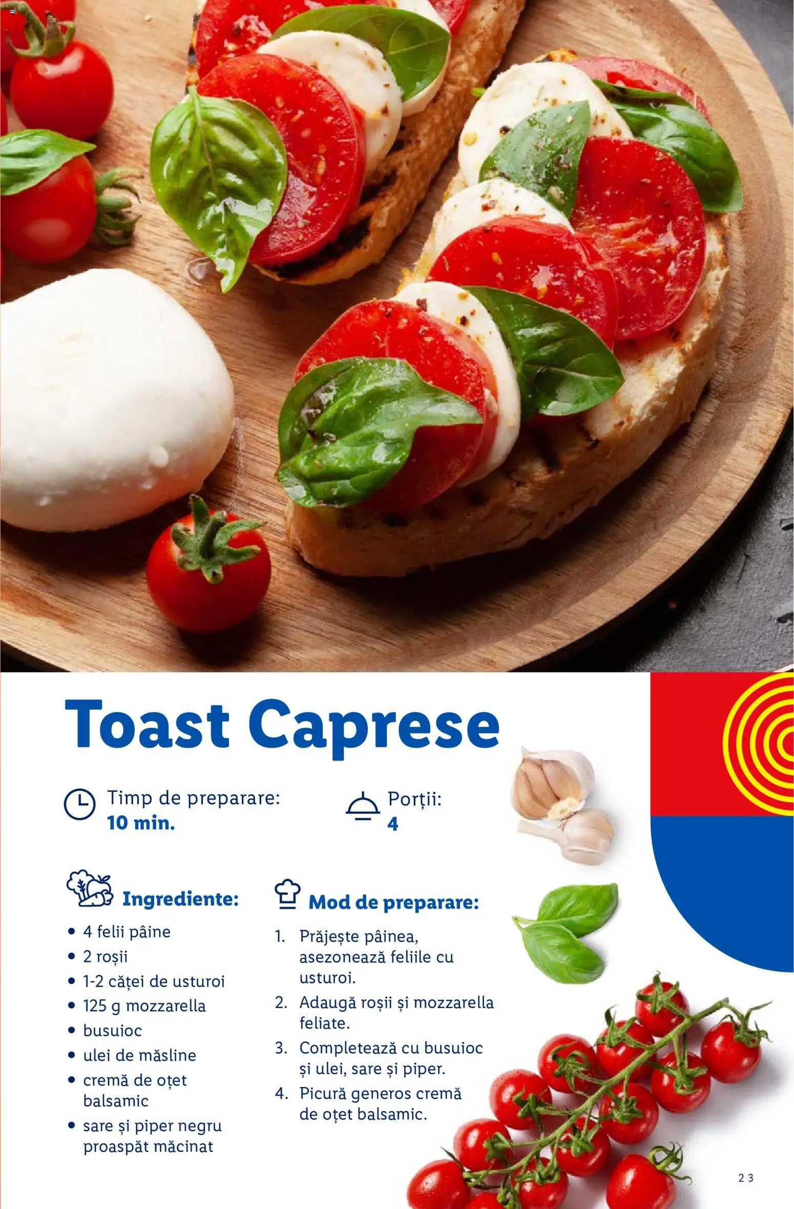 Catalog LIDL 7 2026 - 6 Septembrie 2028 | Pagina 23 | Produse: Ulei de masline, Pâine, Piper, Usturoi