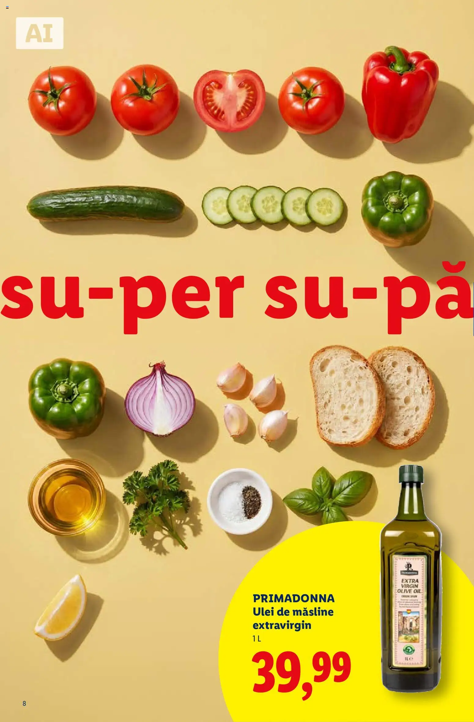 Catalog LIDL 7 2026 - 6 Septembrie 2028 | Pagina 8 | Produse: Ulei de masline extravirgin, Măsline, Ulei de masline, Ulei