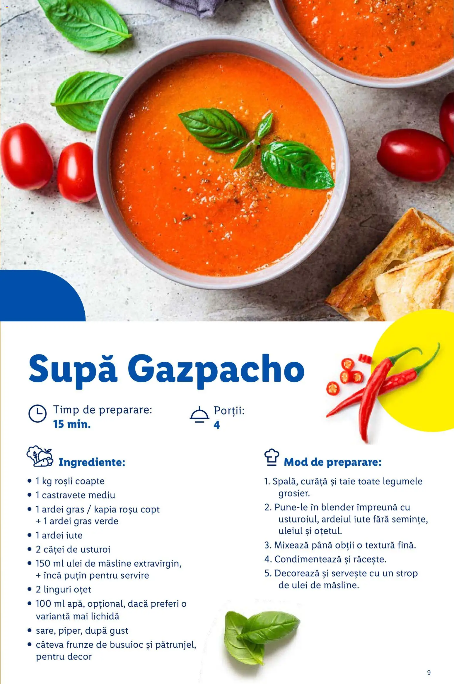 Catalog LIDL 7 2026 - 6 Septembrie 2028 | Pagina 9 | Produse: Blender, Măsline, Ardei, Ulei de masline
