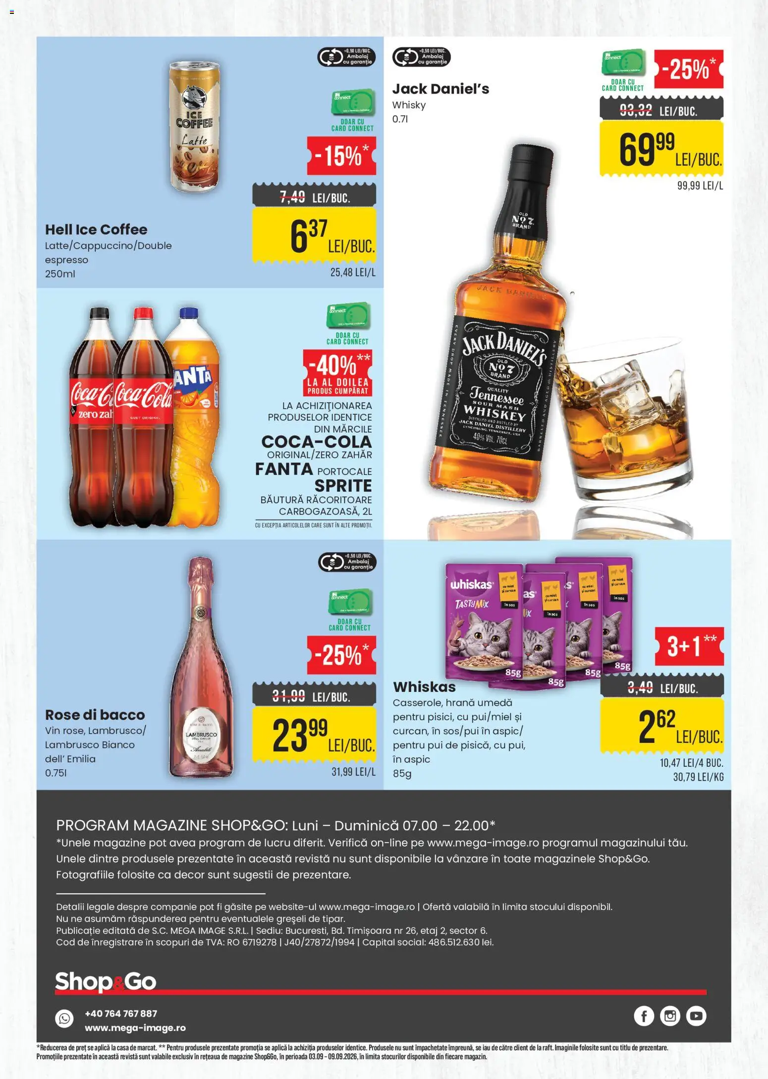 Catalog Mega Image 3 - 8 Septembrie 2026 | Pagina 4 | Produse: Zero, Whiskas, Miel, Zahăr