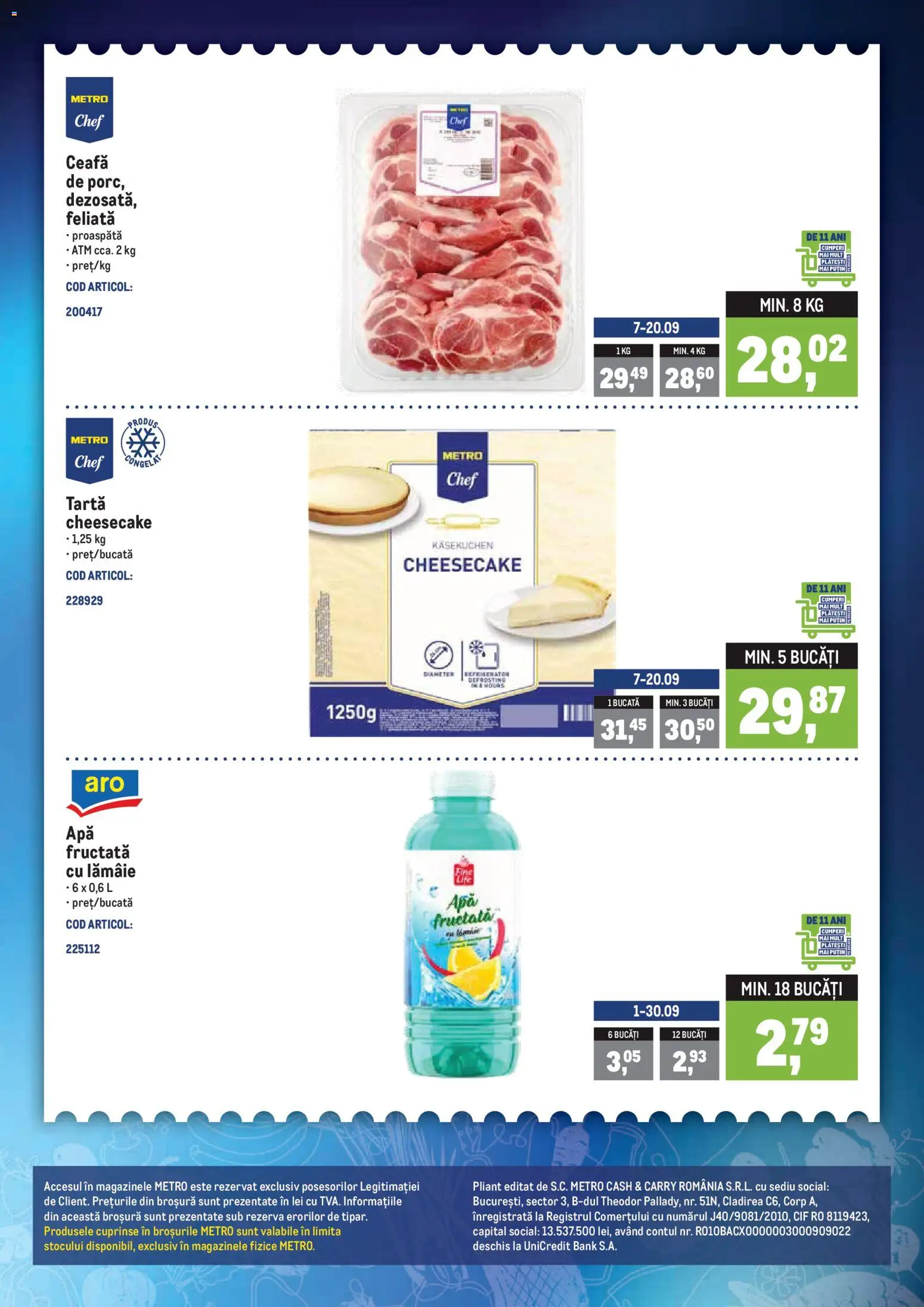 Catalog METRO 7 - 13 Septembrie 2026 | Pagina 3 | Produse: Cif, Lămâie