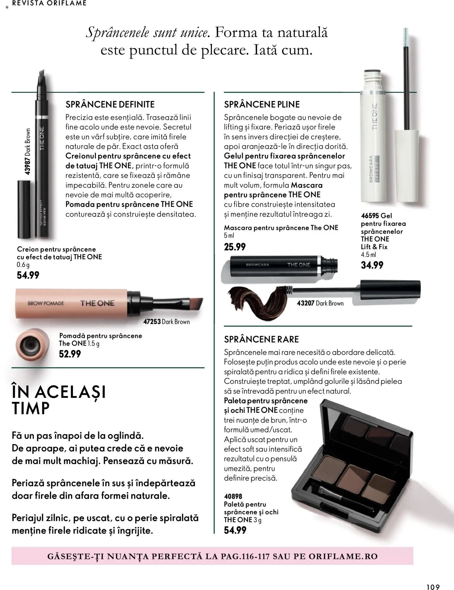 Catalog Oriflame 30 Septembrie - 9 Noiembrie 2026 | Pagina 109 | Produse: Ochi, Finisaj, Perie, Mascara
