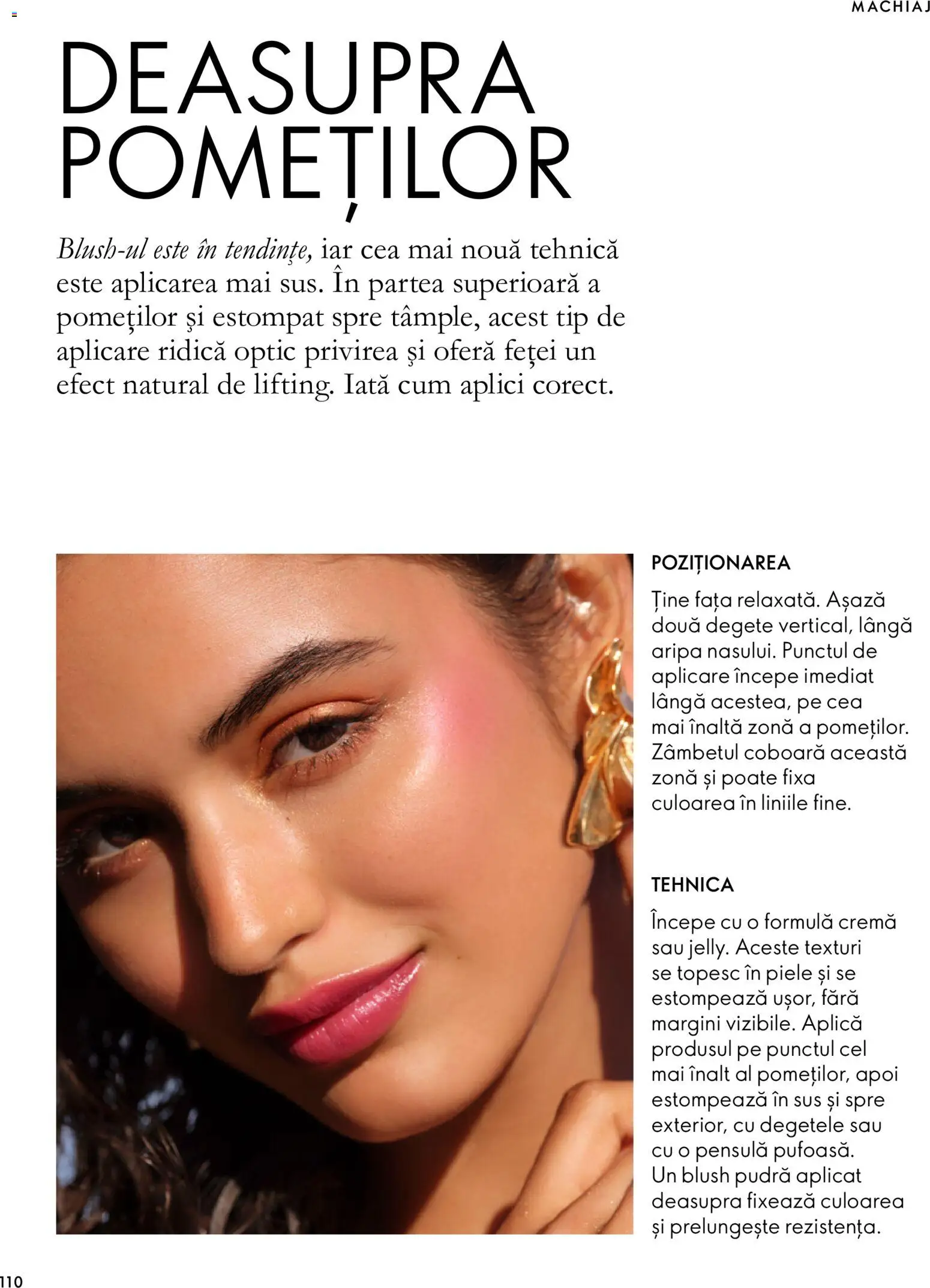 Catalog Oriflame 30 Septembrie - 9 Noiembrie 2026 | Pagina 110 | Produse: Aplică, Pudră, Blush, Cremă