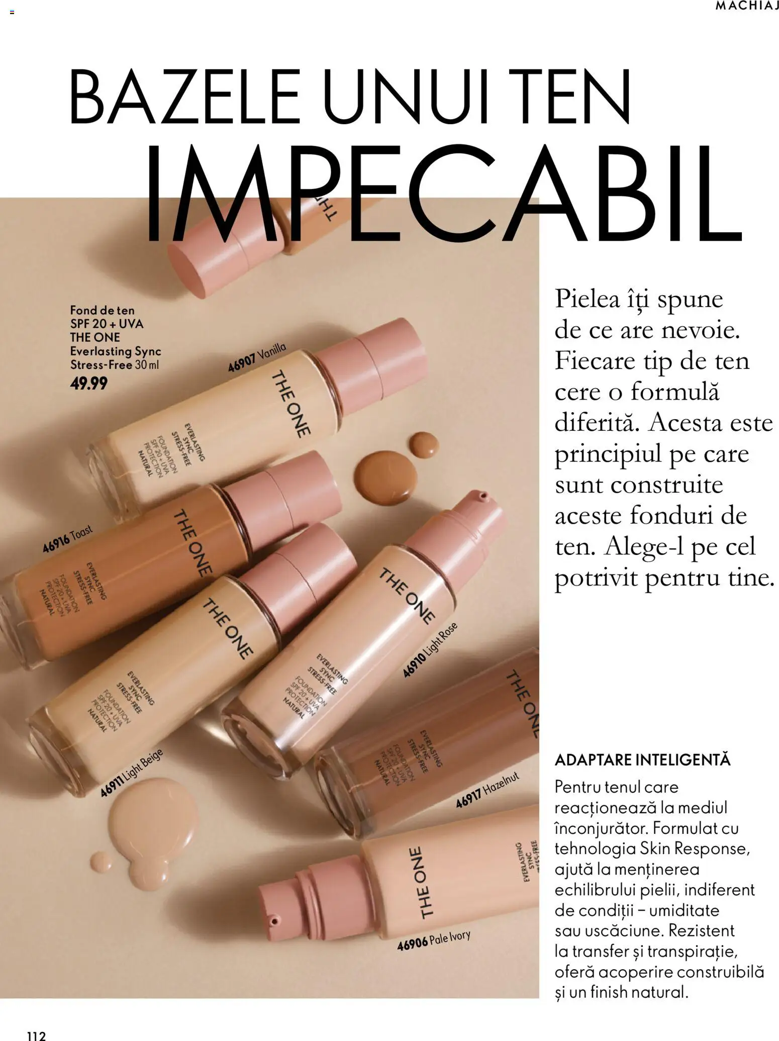 Catalog Oriflame 30 Septembrie - 9 Noiembrie 2026 | Pagina 112 | Produse: Fond de ten, Tip