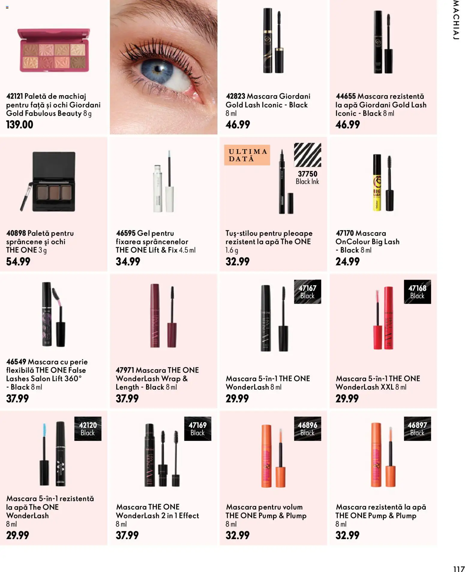 Catalog Oriflame 30 Septembrie - 9 Noiembrie 2026 | Pagina 117 | Produse: Ochi, Machiaj, Perie, Black
