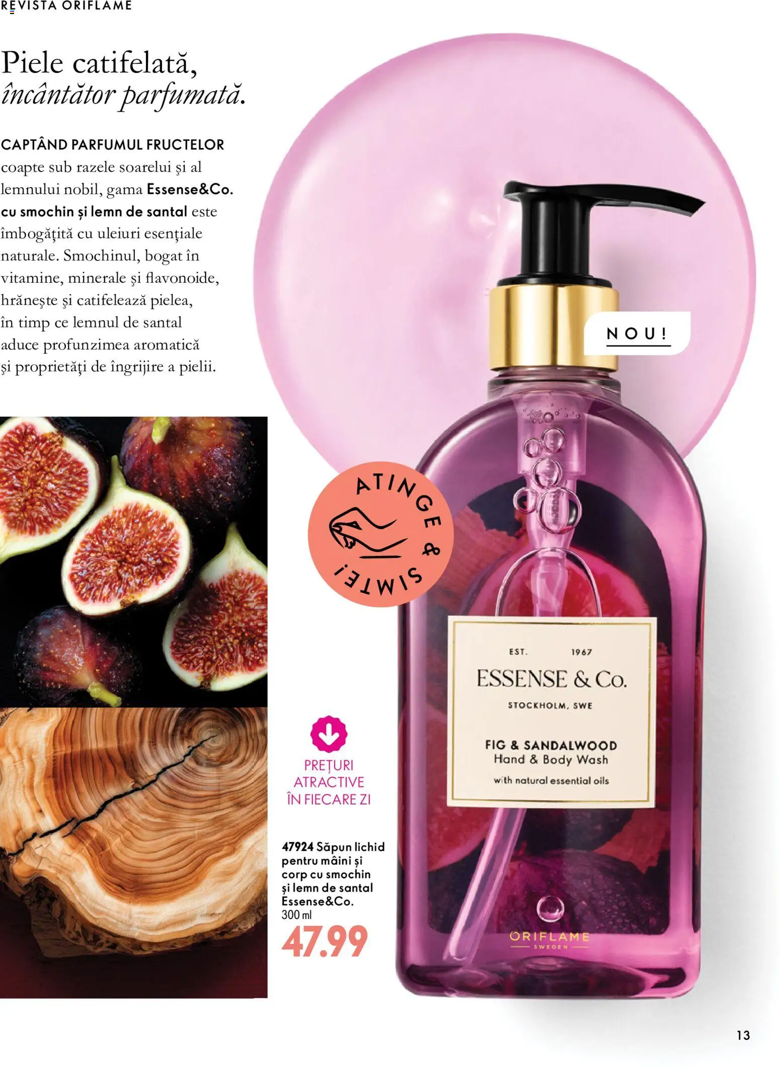 Catalog Oriflame 30 Septembrie - 9 Noiembrie 2026 | Pagina 13 | Produse: Body, Săpun, Săpun lichid