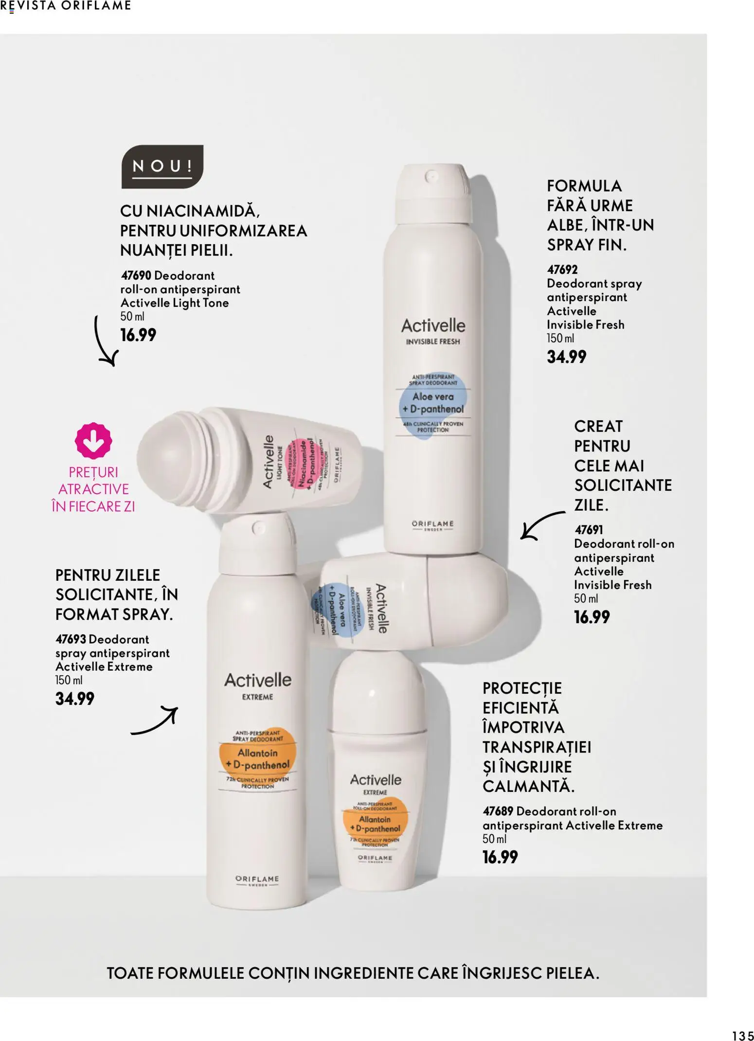 Catalog Oriflame 30 Septembrie - 9 Noiembrie 2026 | Pagina 135 | Produse: Aloe vera, Deodorant, Antiperspirant