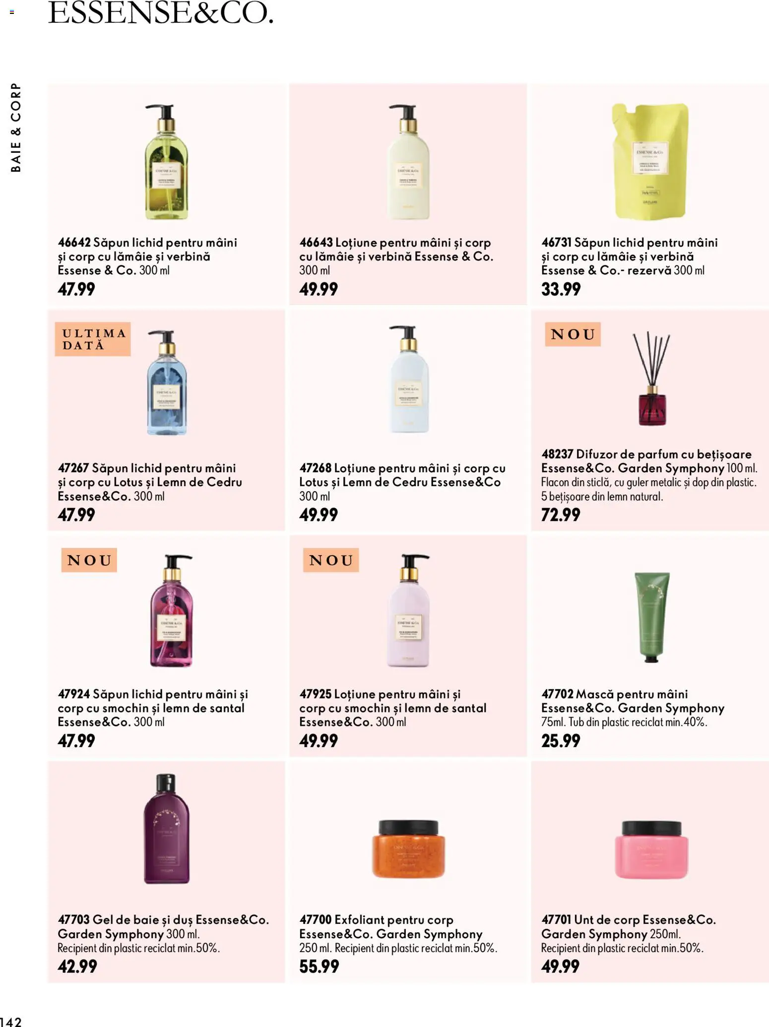 Catalog Oriflame 30 Septembrie - 9 Noiembrie 2026 | Pagina 142 | Produse: Exfoliant, Unt de corp, Difuzor, Lămâie