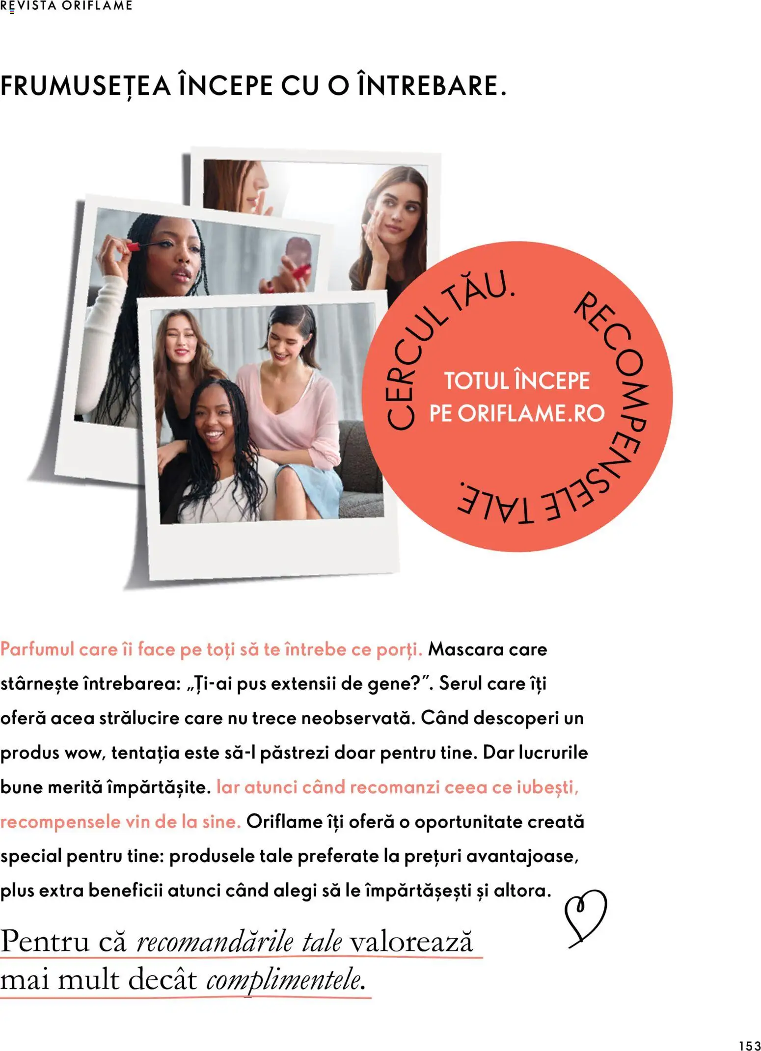 Catalog Oriflame 30 Septembrie - 9 Noiembrie 2026 | Pagina 153 | Produse: Mascara, Vin, Plus