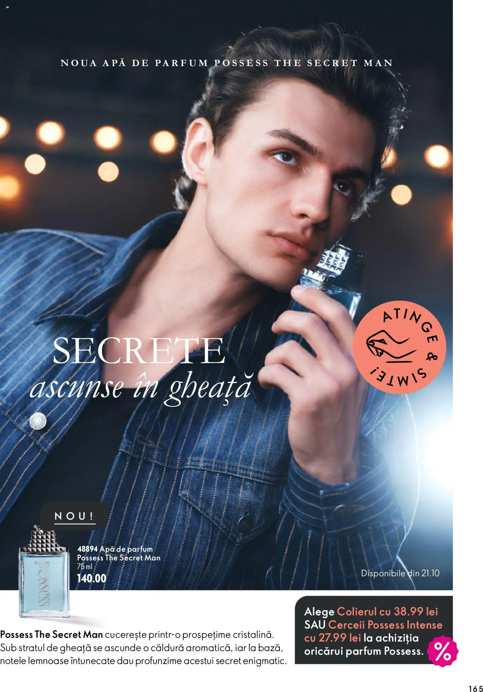 Catalog Oriflame 30 Septembrie - 9 Noiembrie 2026 | Pagina 165 | Produse: Apă de parfum, Parfum, Intense, Apă