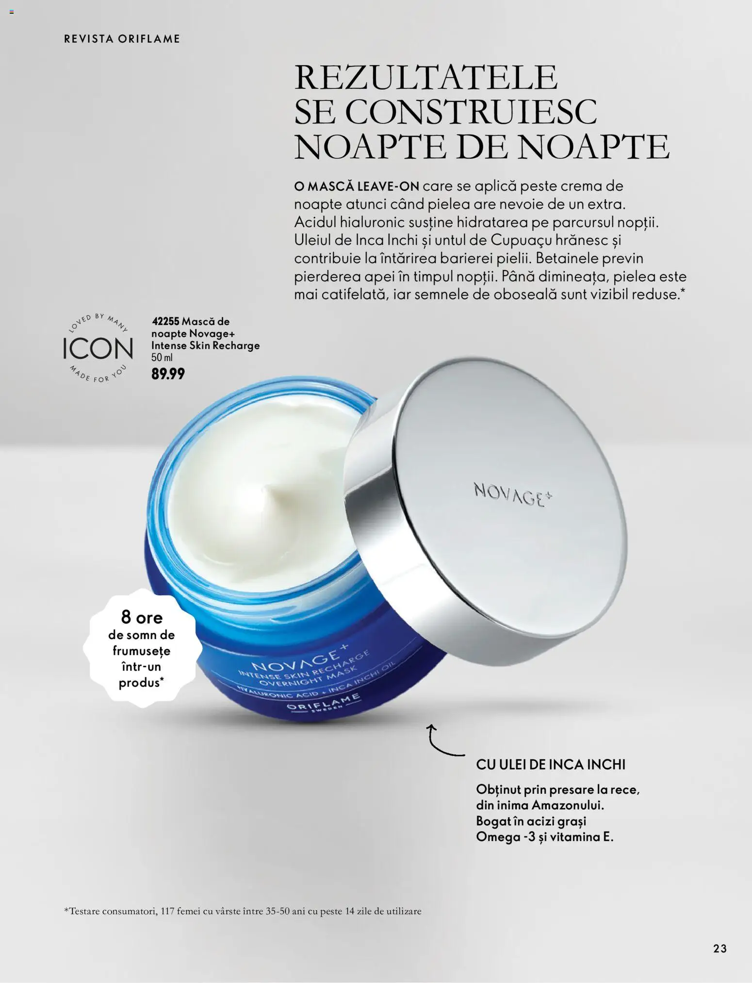 Catalog Oriflame 30 Septembrie - 9 Noiembrie 2026 | Pagina 23 | Produse: Aplică, Cremă, Ulei, Pește