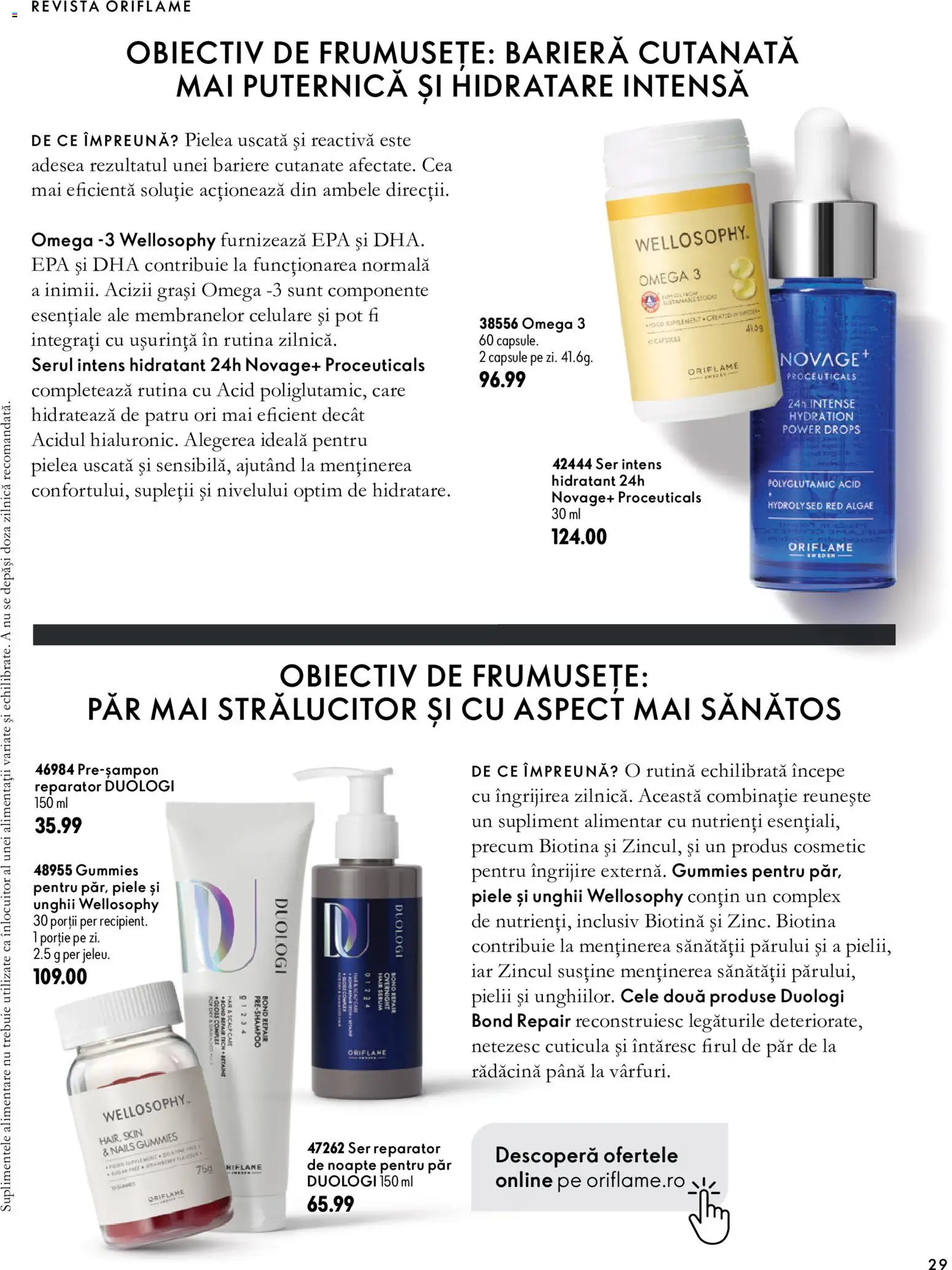 Catalog Oriflame 30 Septembrie - 9 Noiembrie 2026 | Pagina 29 | Produse: Serum, Omega, Intense, Power