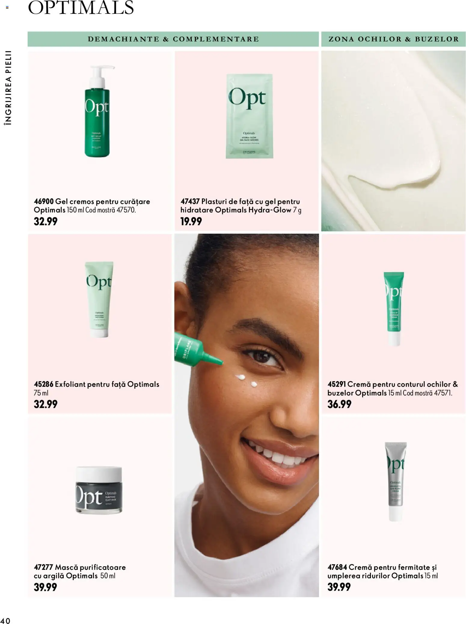 Catalog Oriflame 30 Septembrie - 9 Noiembrie 2026 | Pagina 40 | Produse: Plasturi, Exfoliant, Cremă