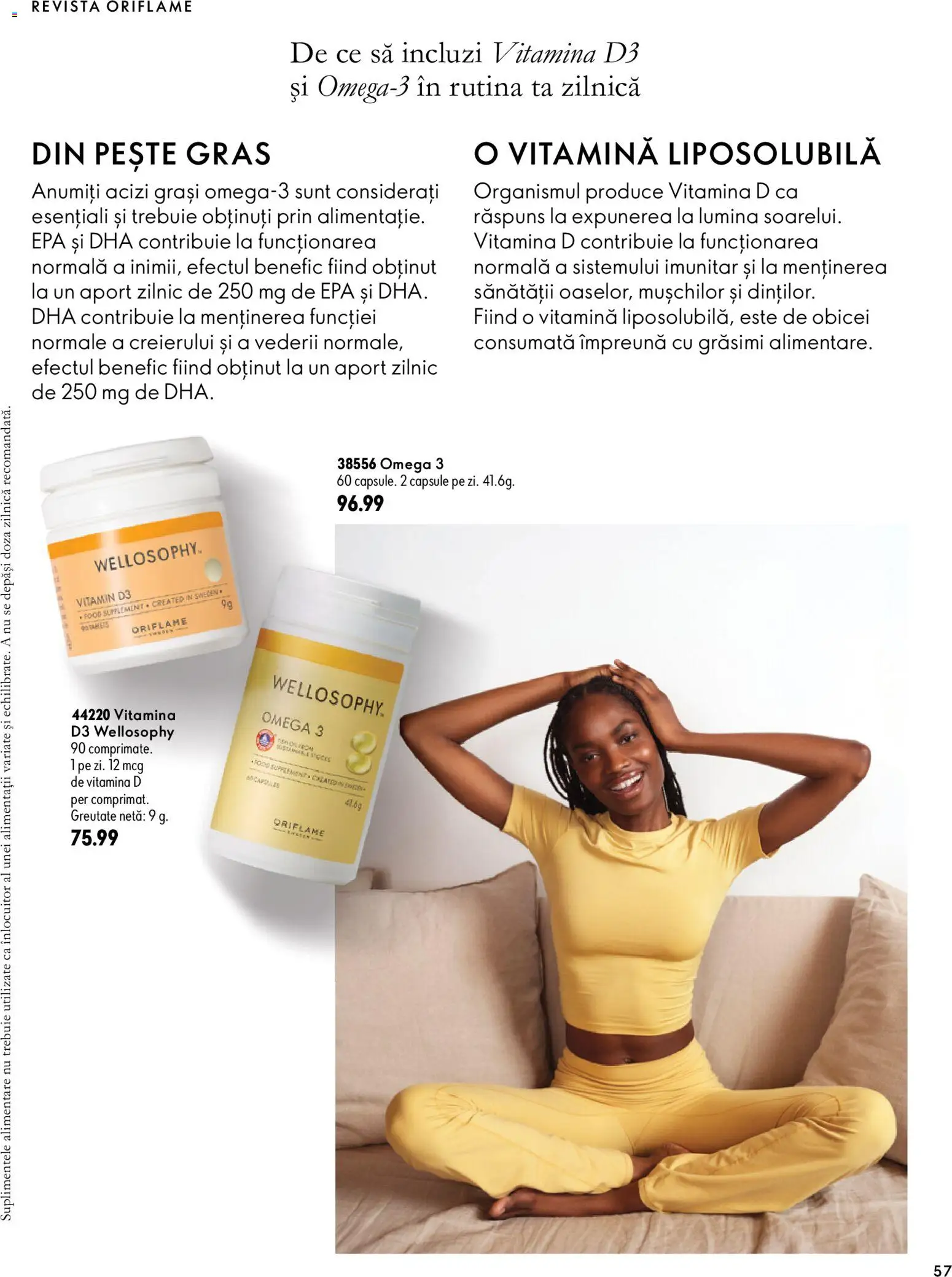 Catalog Oriflame 30 Septembrie - 9 Noiembrie 2026 | Pagina 57 | Produse: Lumină, Omega, Pește