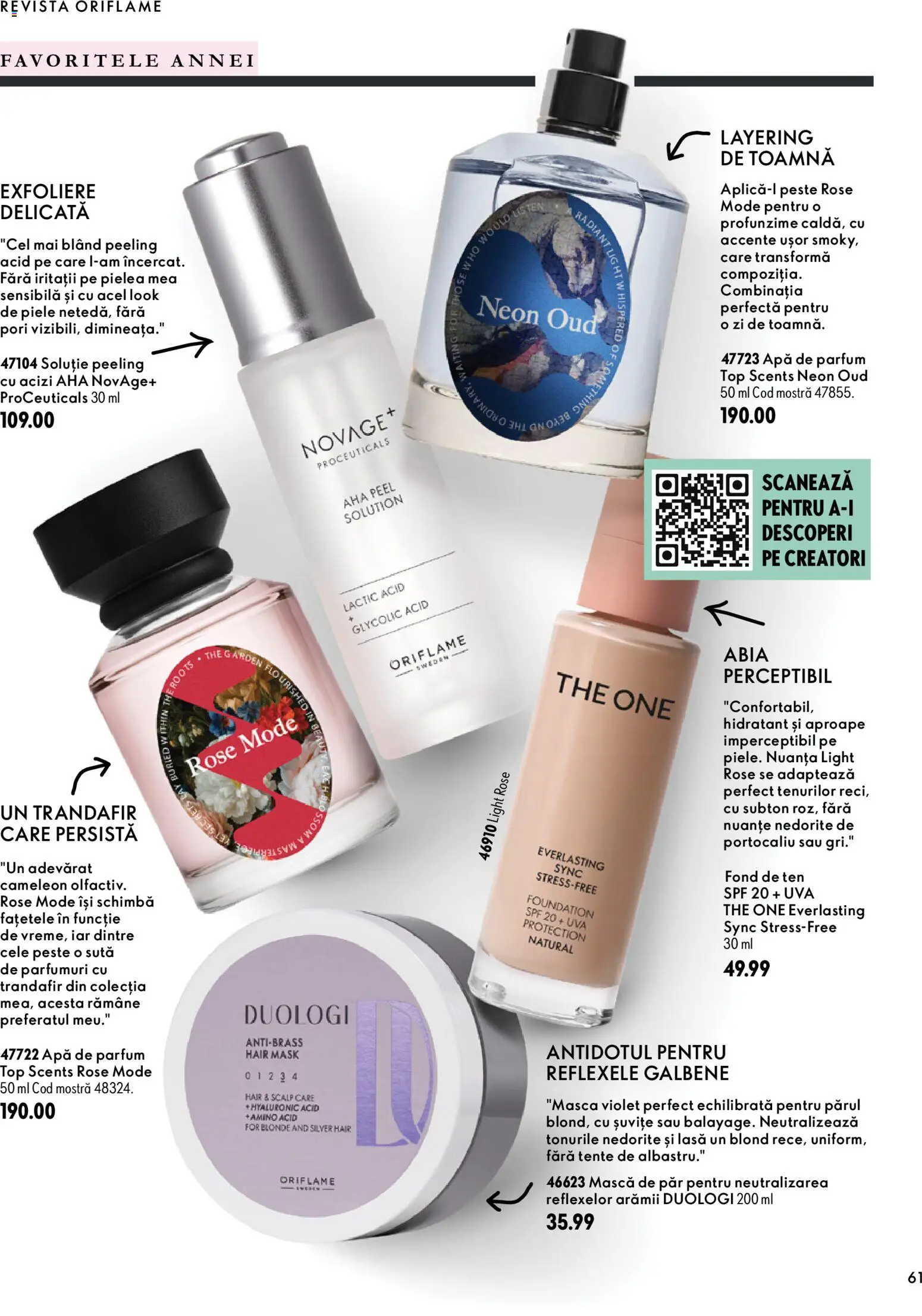 Catalog Oriflame 30 Septembrie - 9 Noiembrie 2026 | Pagina 61 | Produse: Top, Parfum, Pește, Apă
